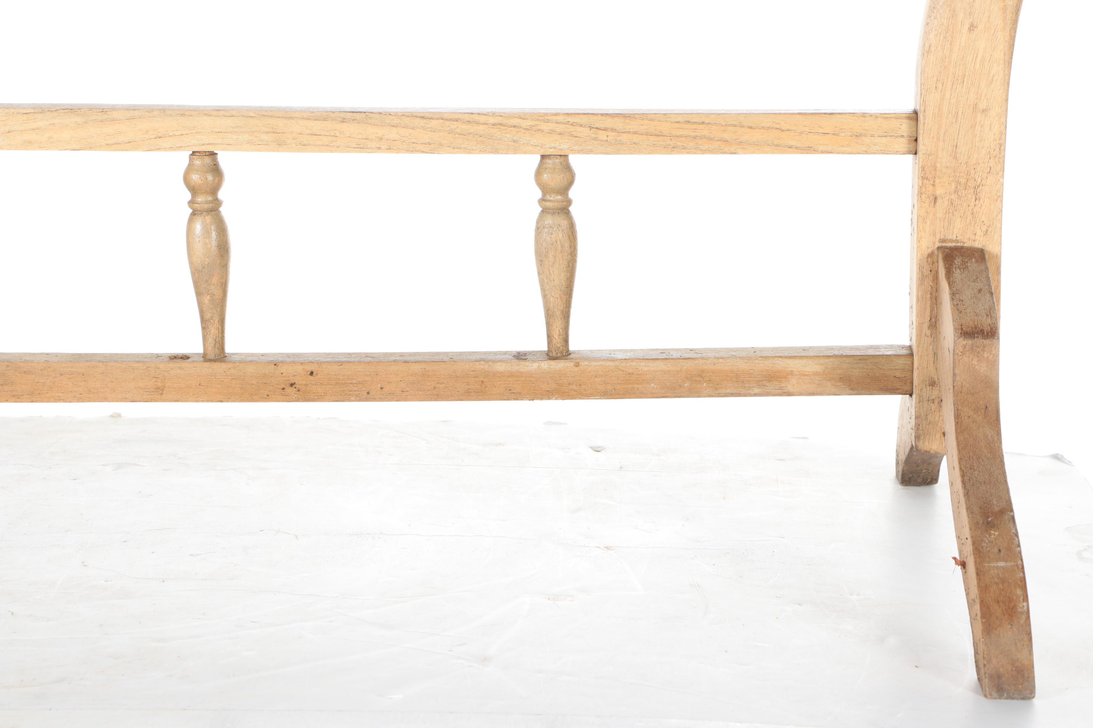 Decorative Wooden Rocking Bassinet