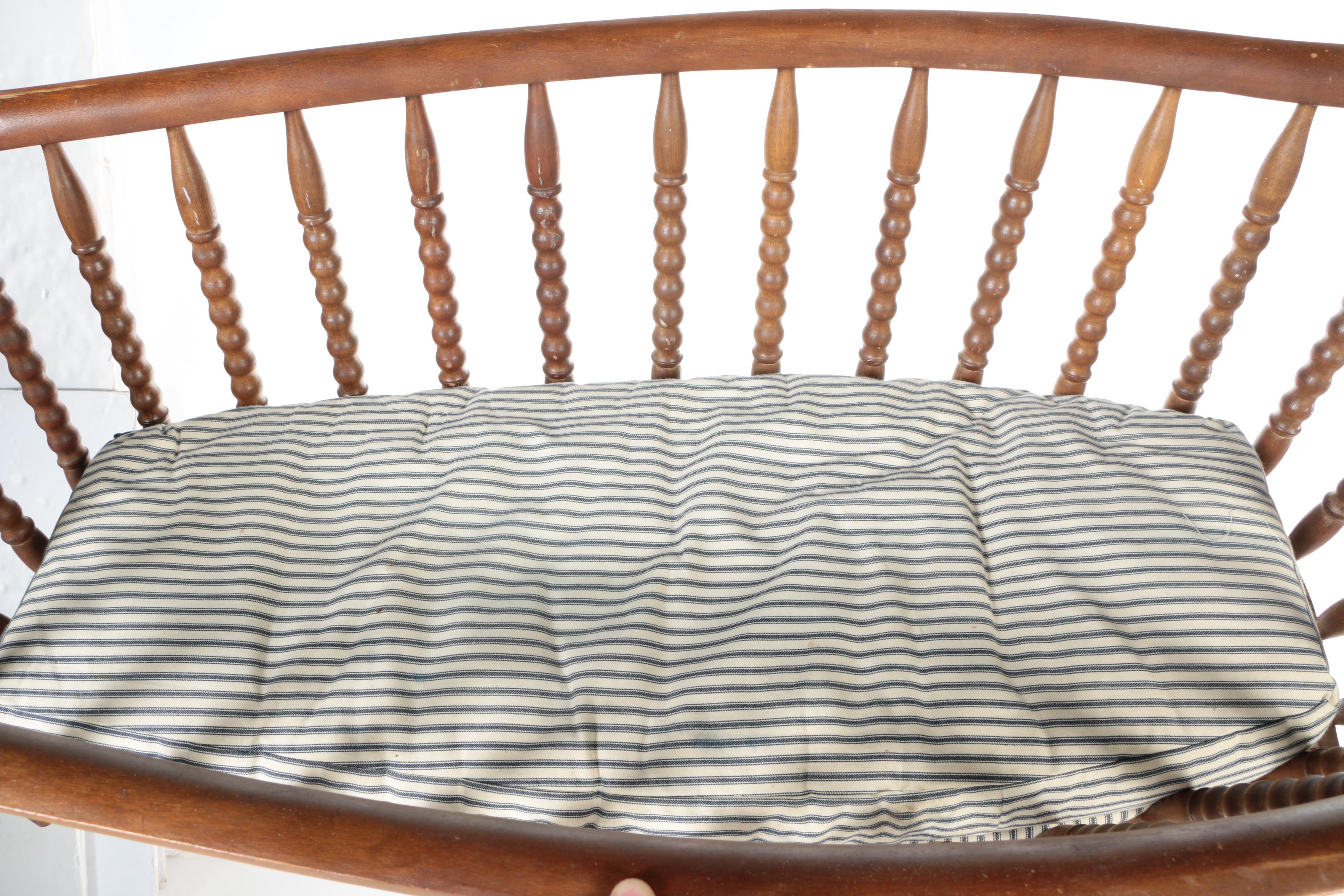 Decorative Wooden Rocking Bassinet