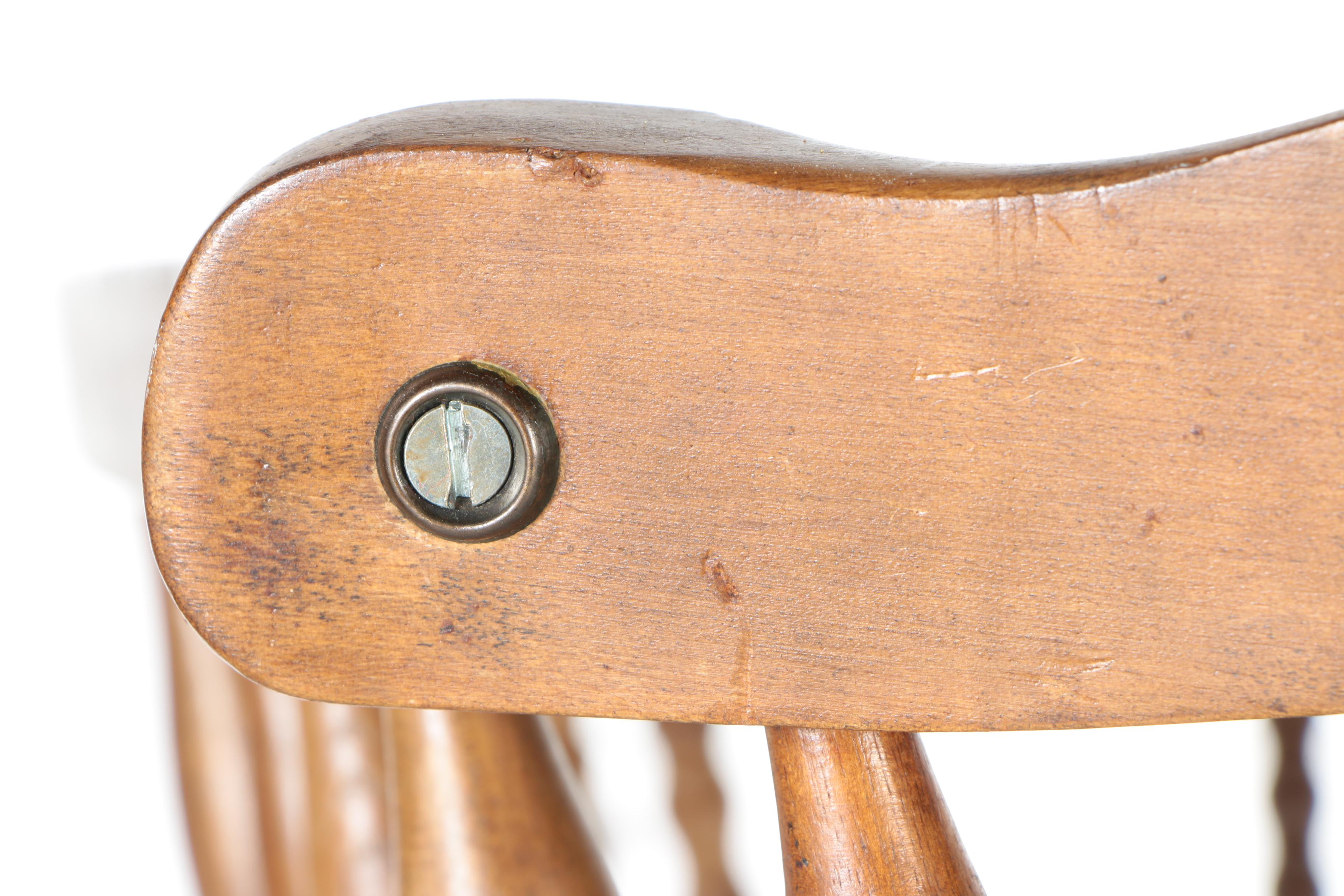 Decorative Wooden Rocking Bassinet