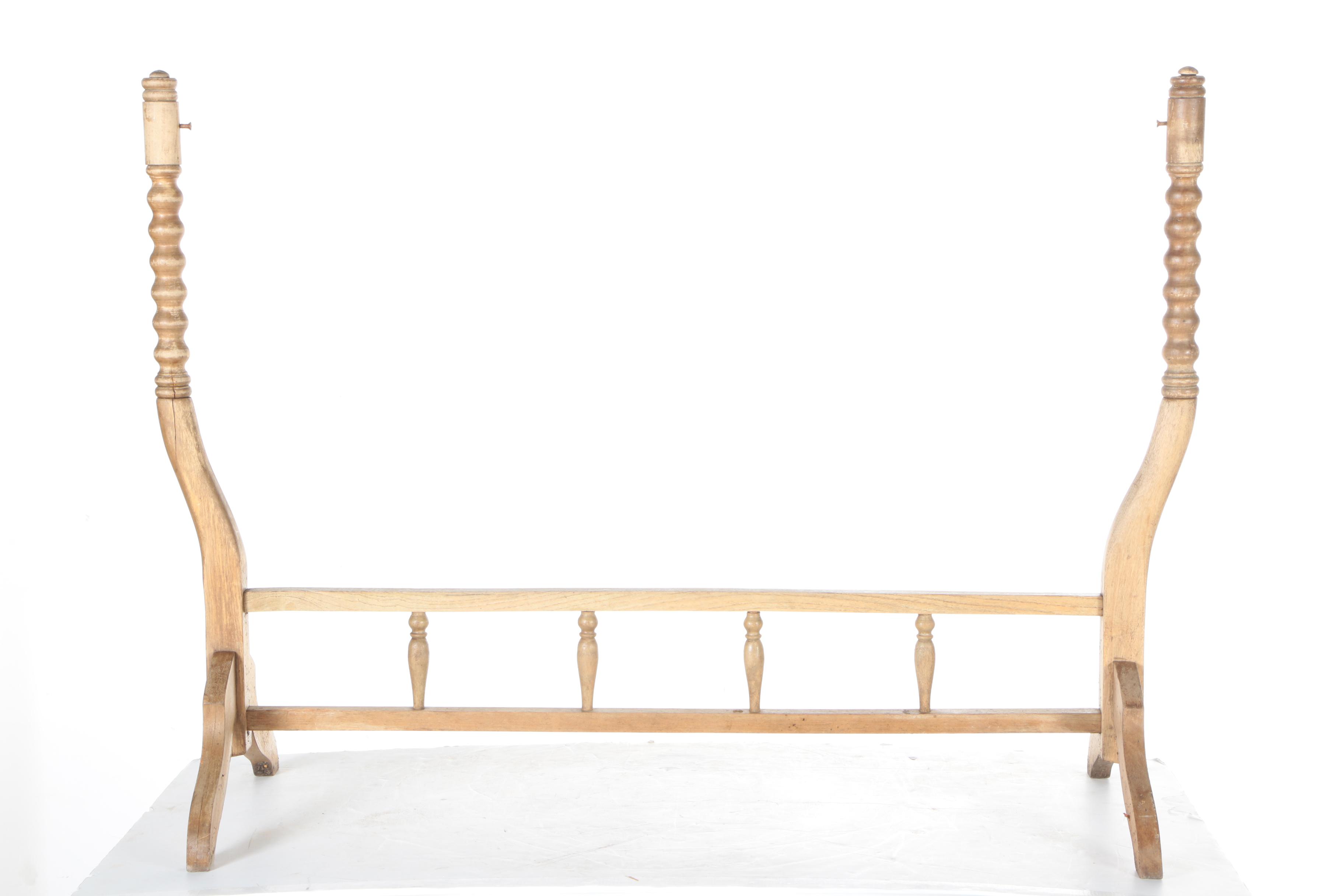 Decorative Wooden Rocking Bassinet