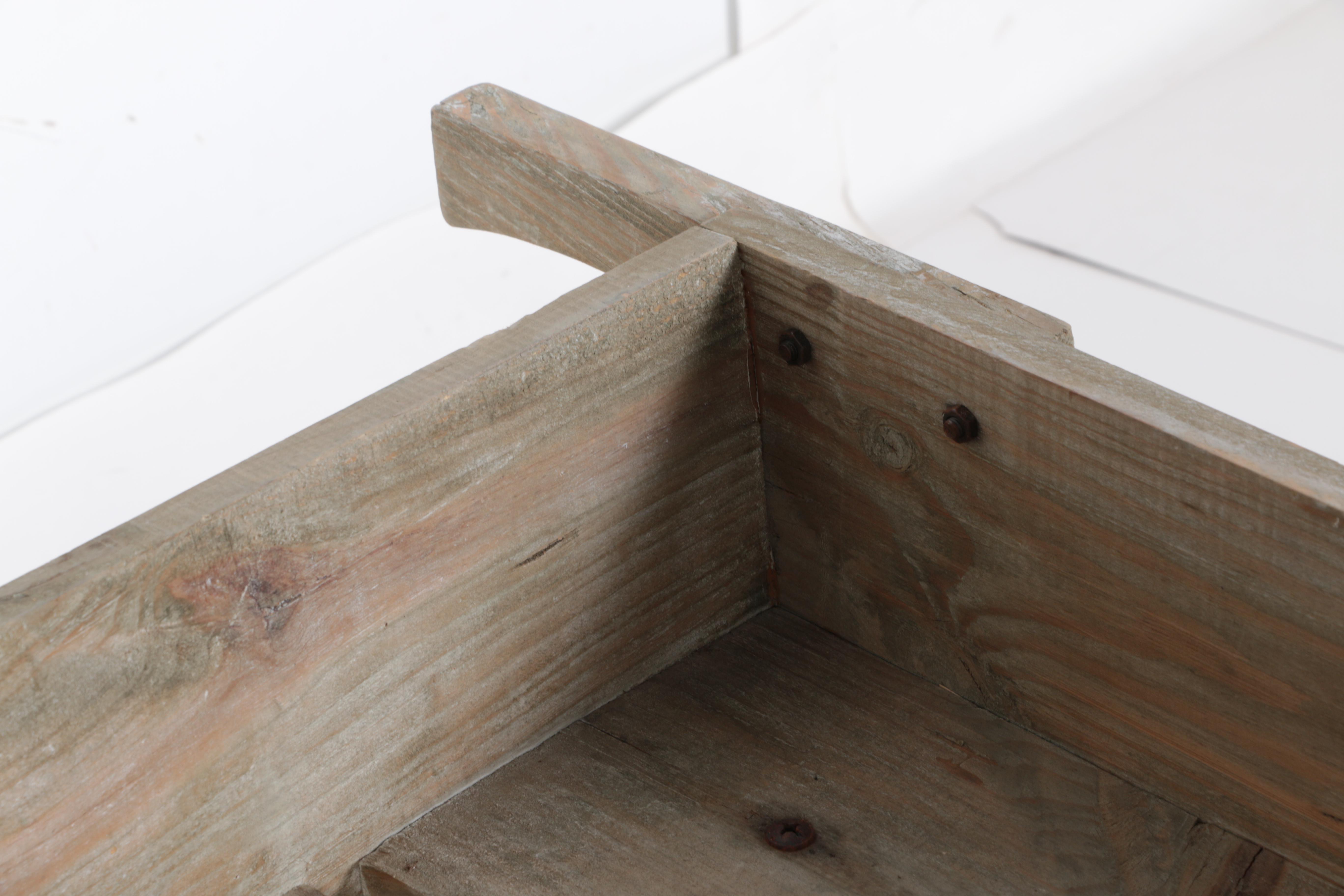 Small Wooden Wheelbarrow