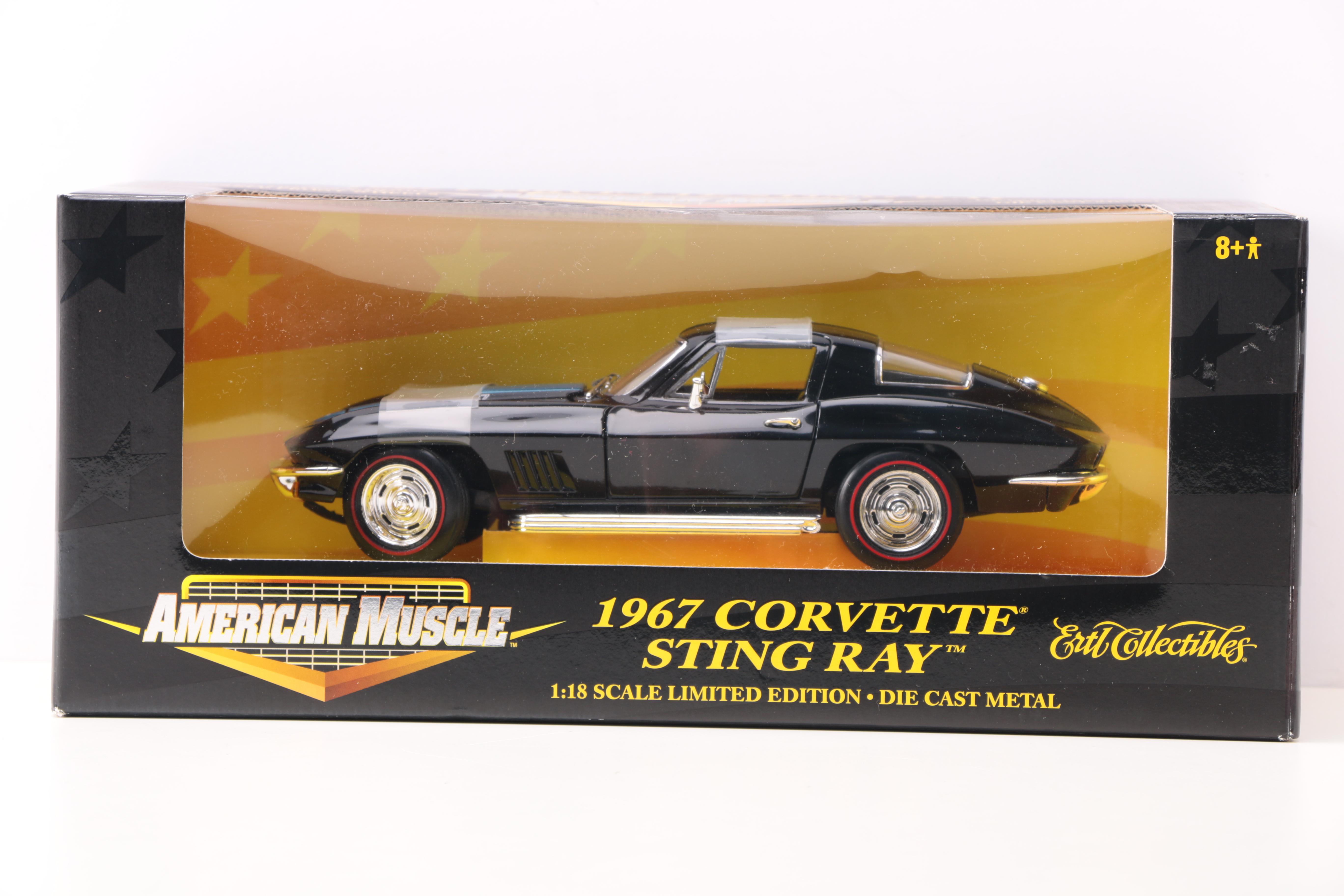 American Muscle ERTL 1967 Corvette Sting Ray Die Cast Cars