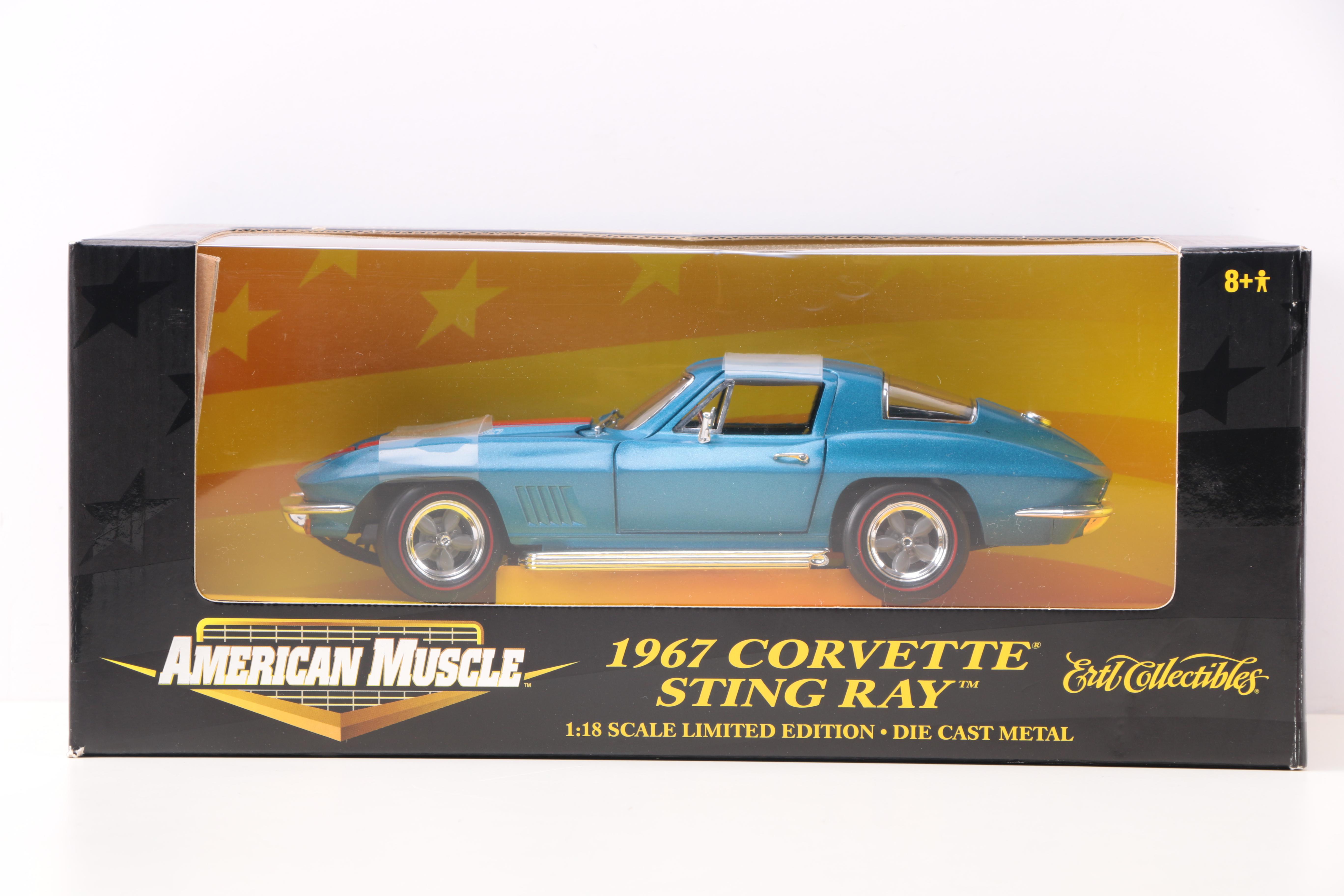 American Muscle ERTL 1967 Corvette Sting Ray Die Cast Cars