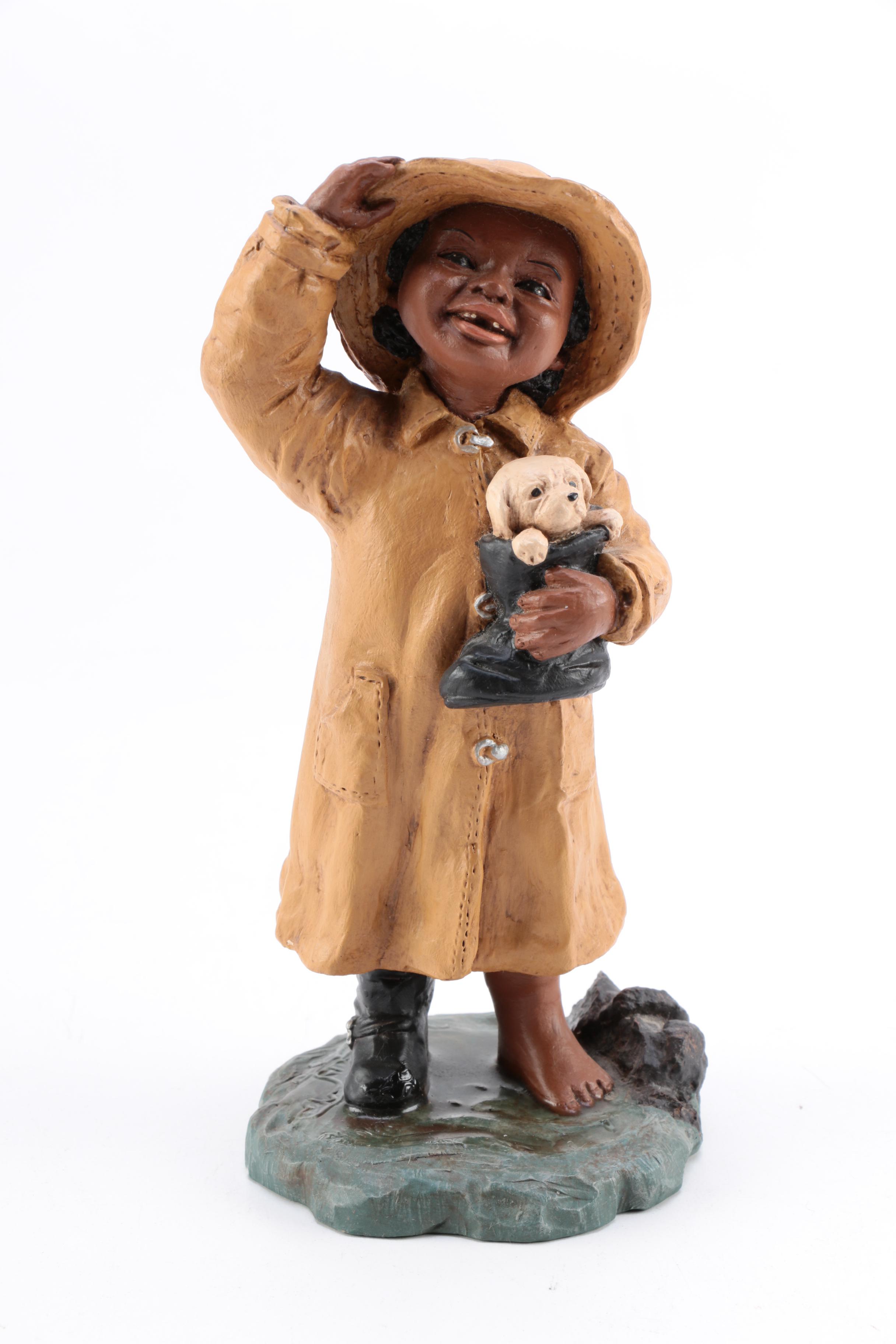 Martha Holcombe Set of Four "All God's Children" Figurines with Certificates