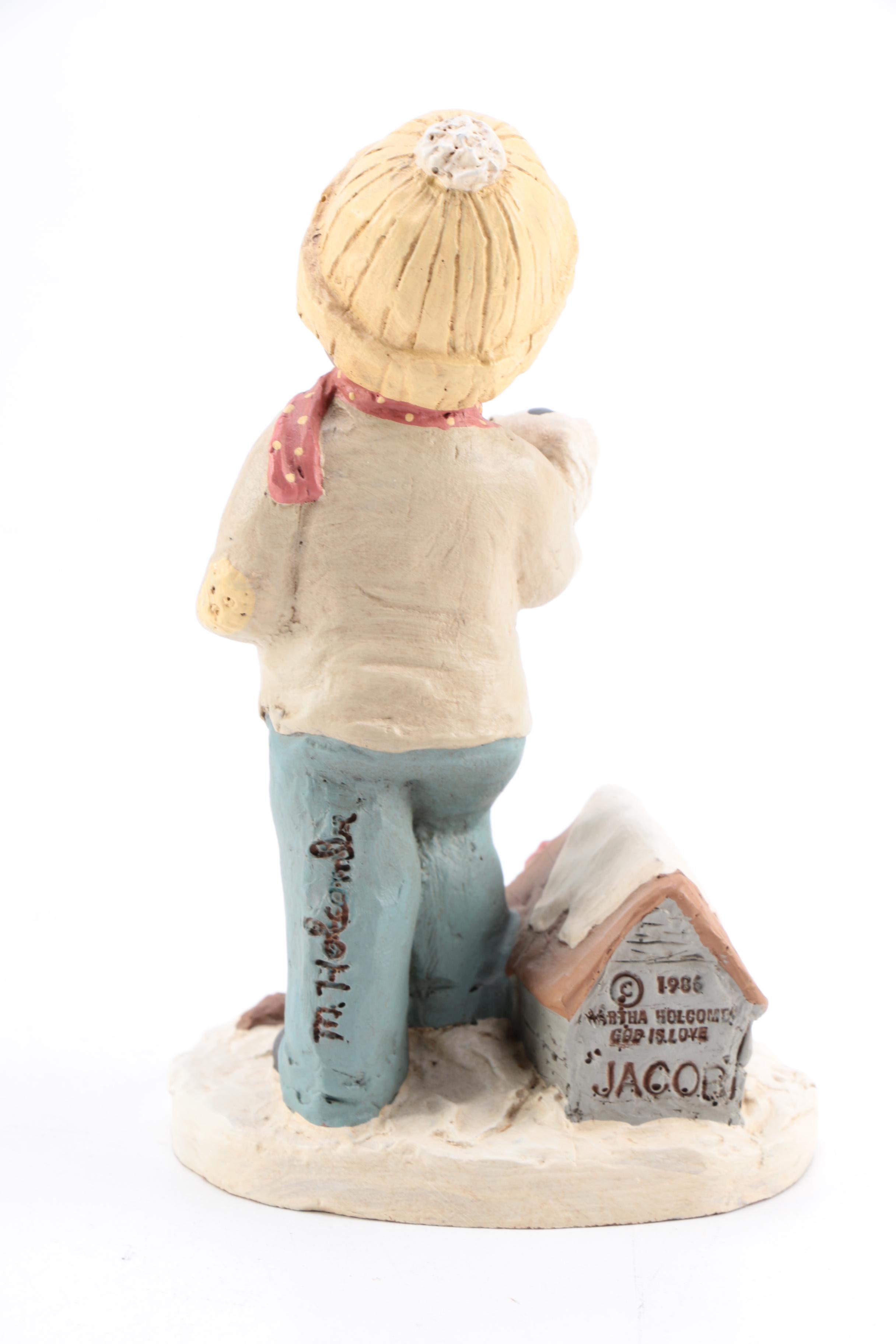 Martha Holcombe Set of Four "All God's Children" Figurines with Certificates