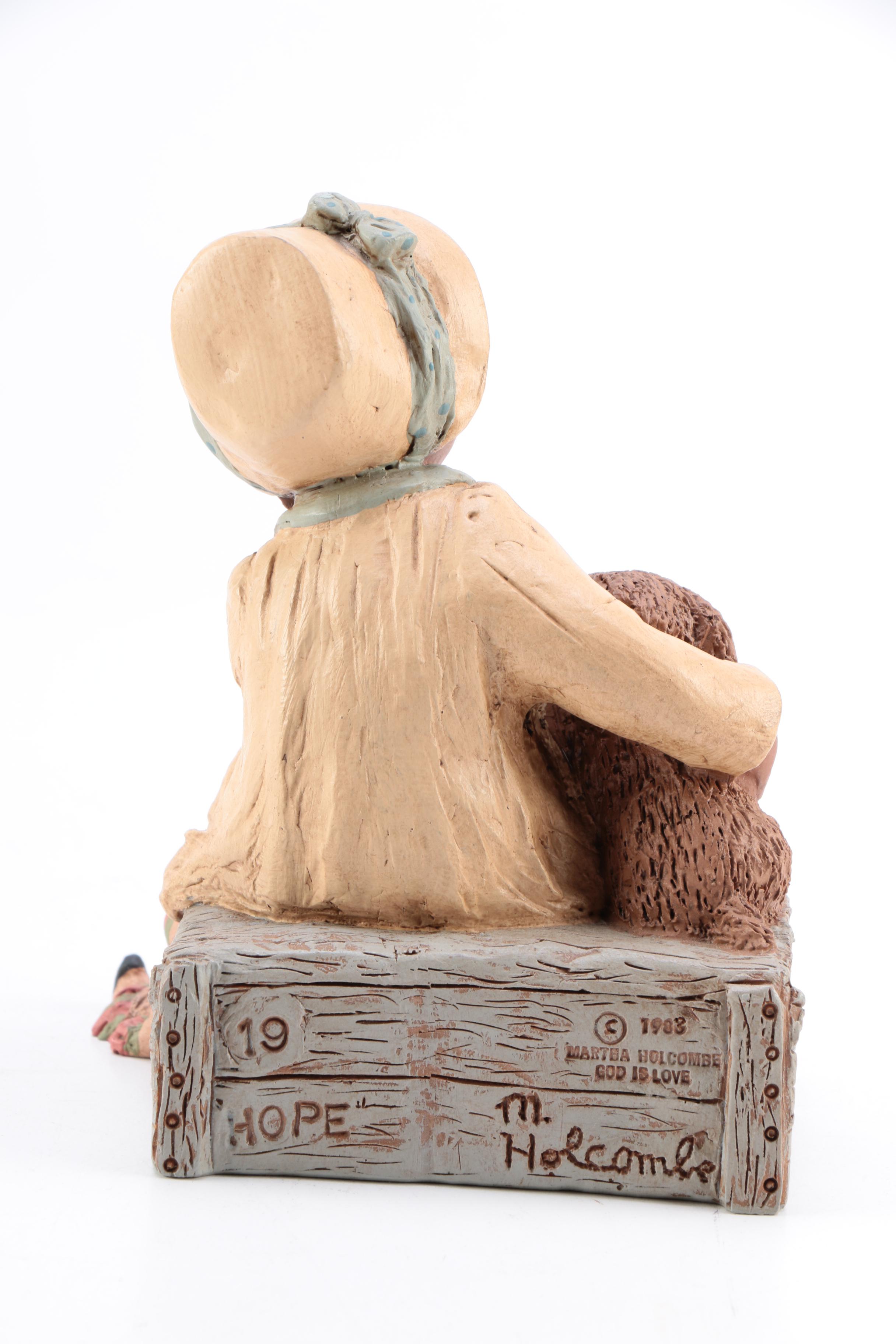 Martha Holcombe Set of Four "All God's Children" Figurines with Certificates