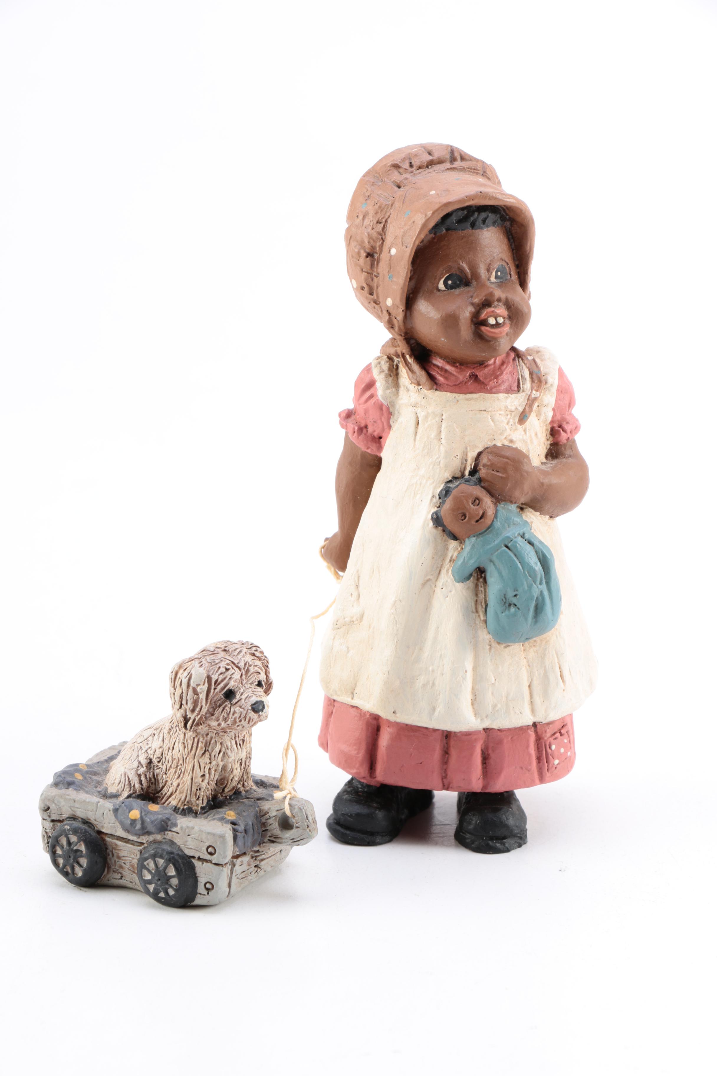 Martha Holcombe Set of Four "All God's Children" Figurines with Certificates