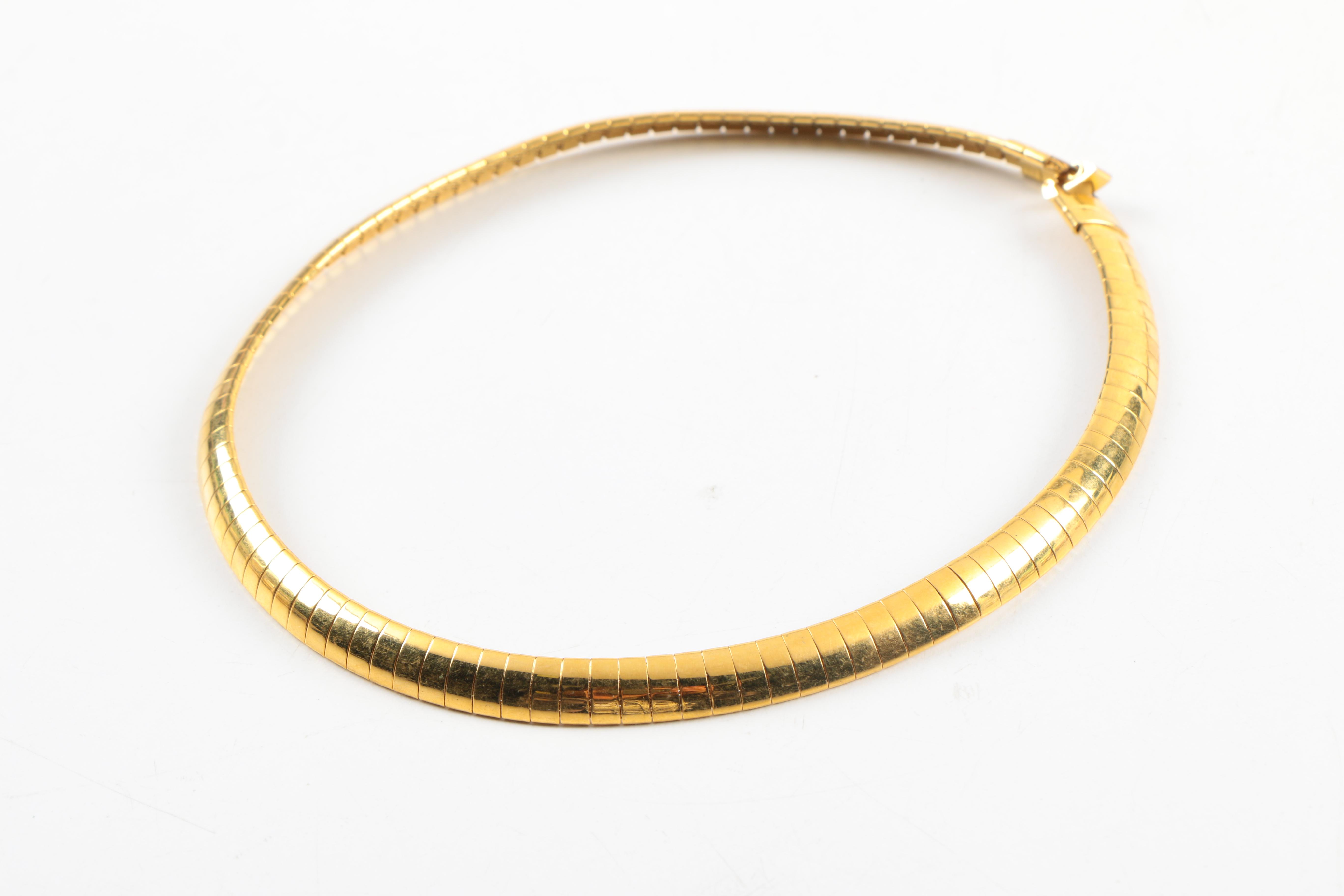 Vintage Gold Tone Costume Jewelry Including Goldette