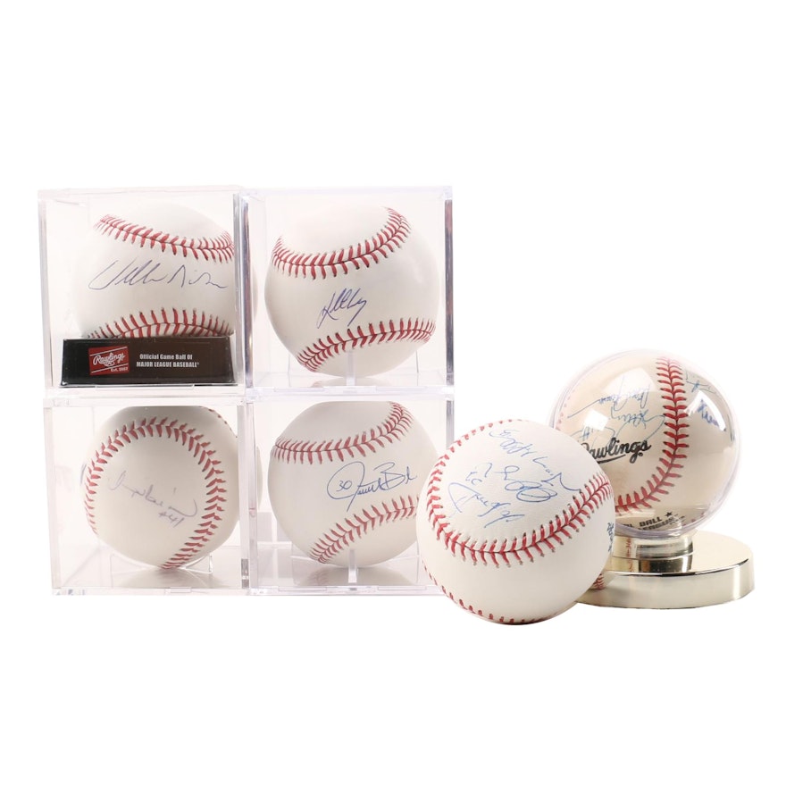 Assorted Signed Baseballs