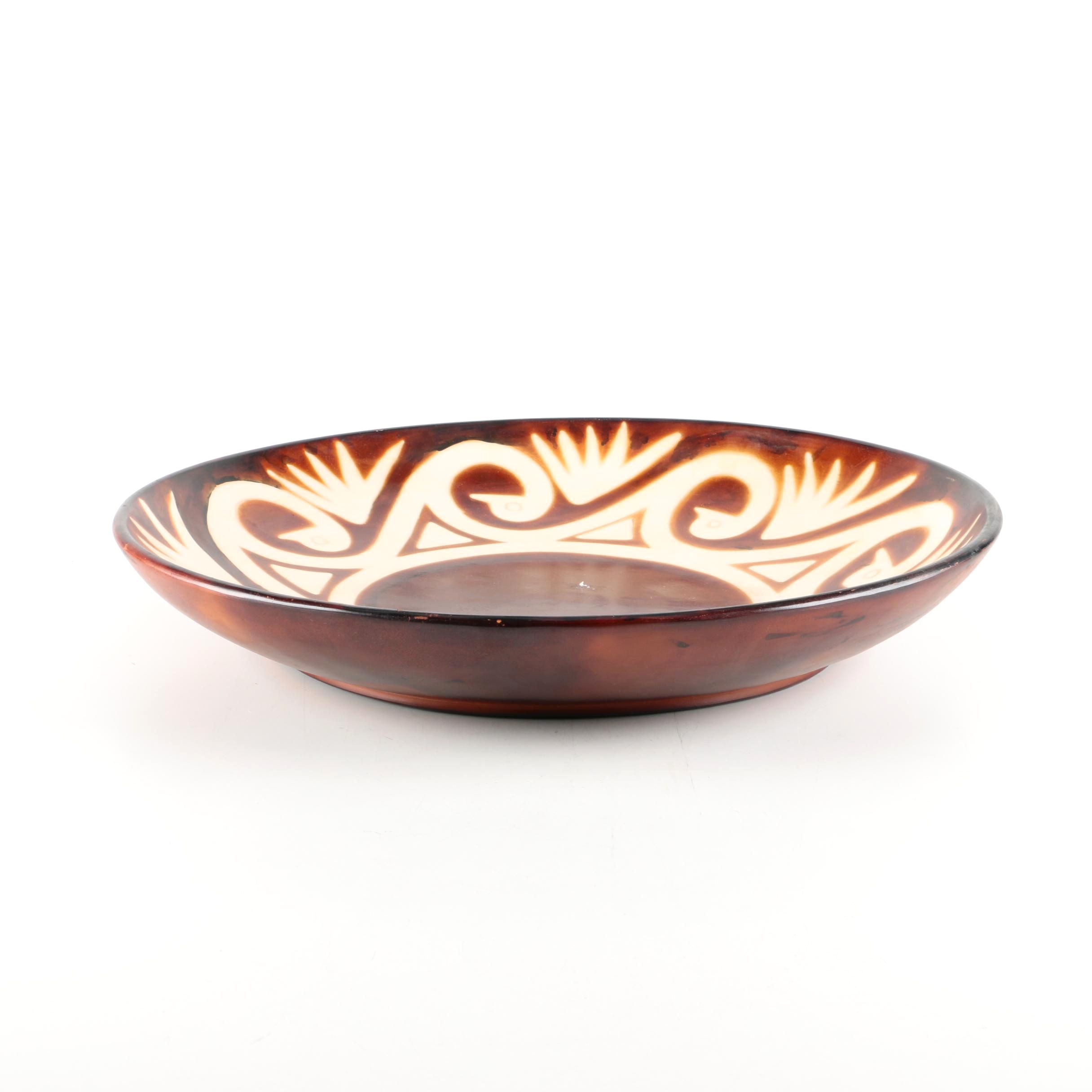 Santodio Paz Handmade Decorative Clay Plate