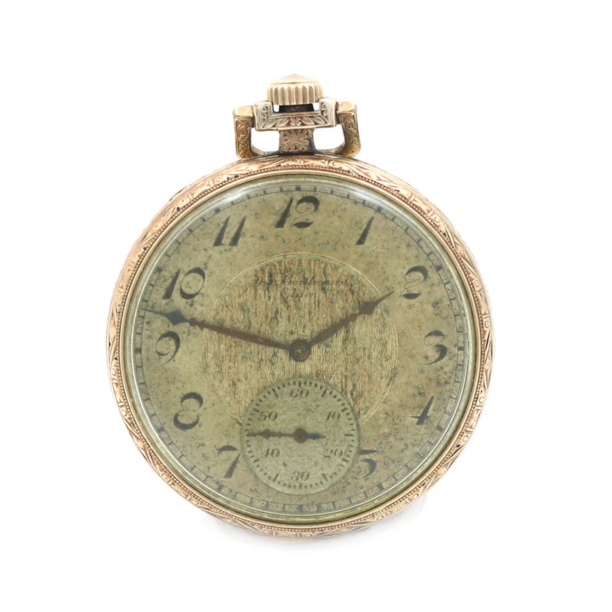 "The Boulevard Elgin" Gold Filled Pocket Watch