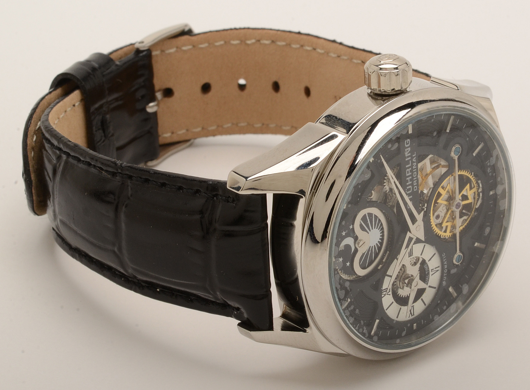 Stührling Original Tesla Chronograph Automatic Watch