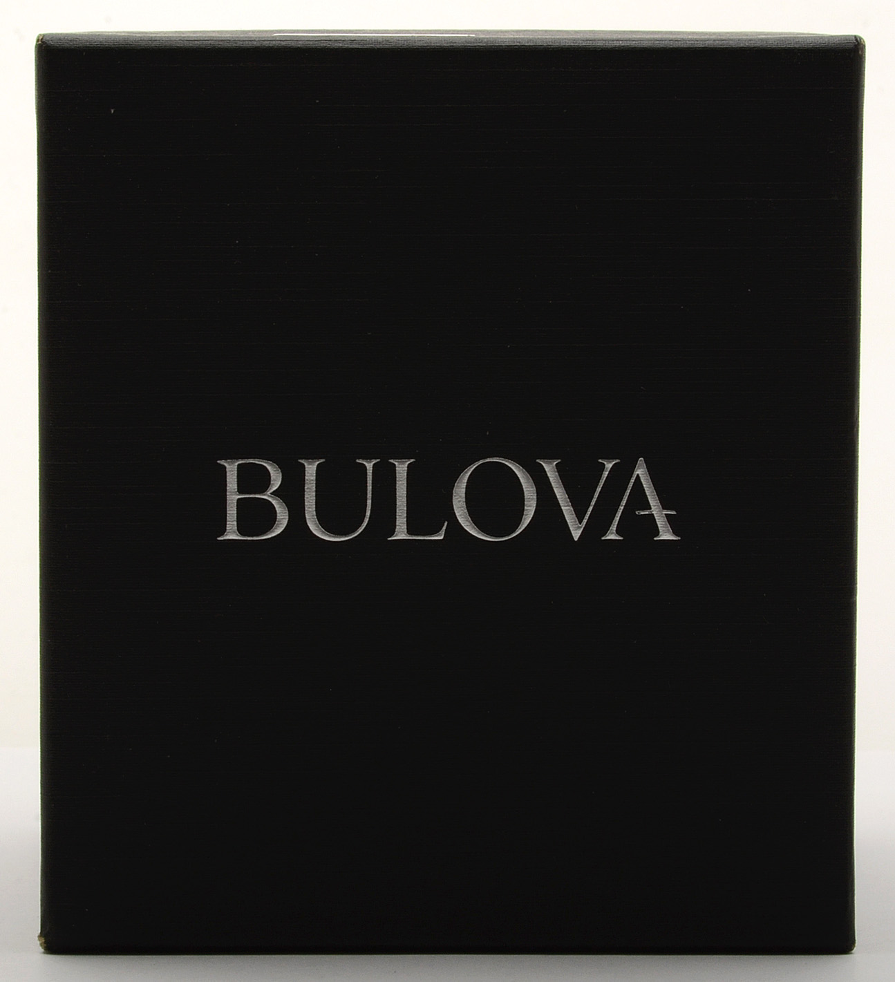 Bulova Stainless Steel Diamond Bezel Watch