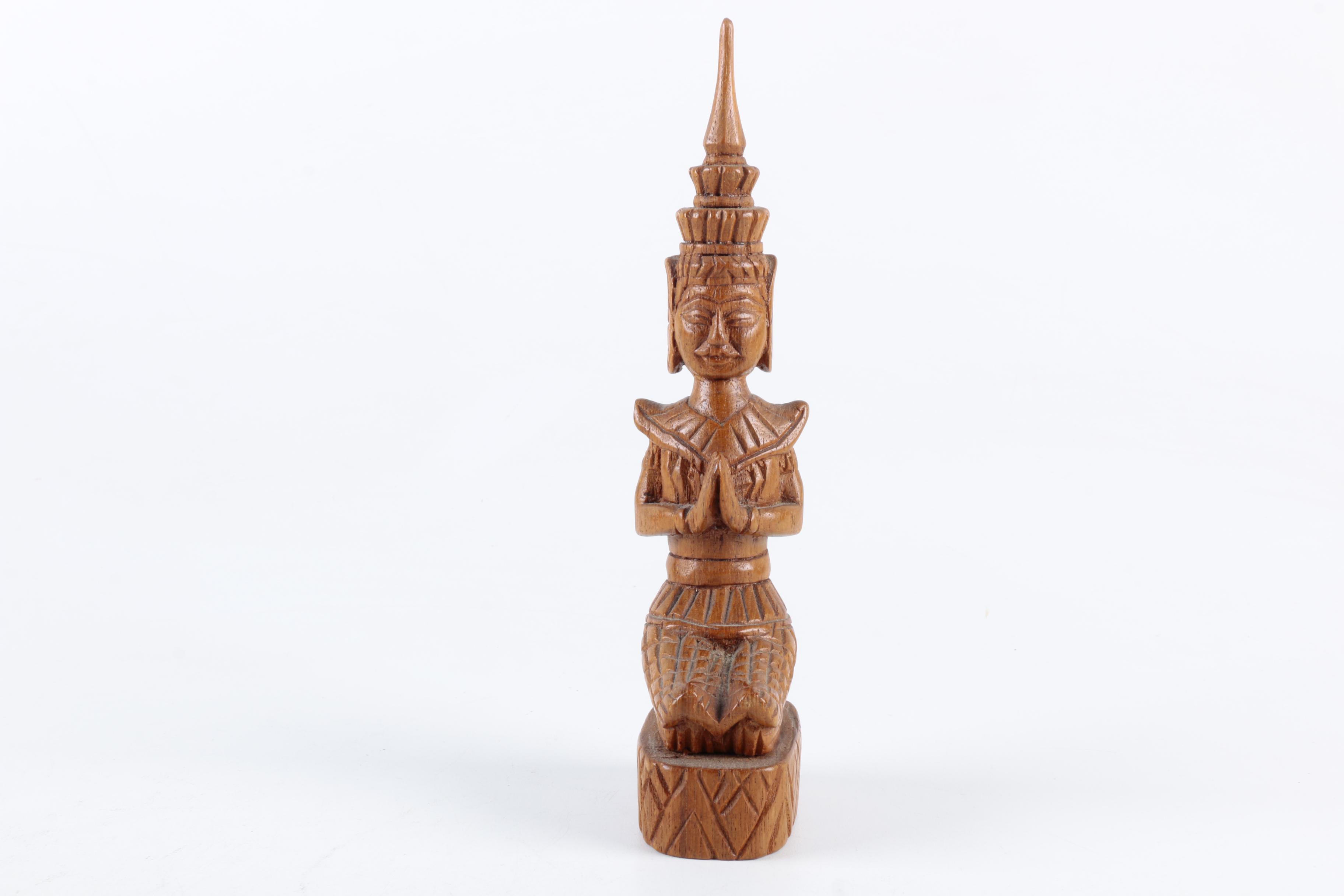 Thai Carved Teak Thepphanom