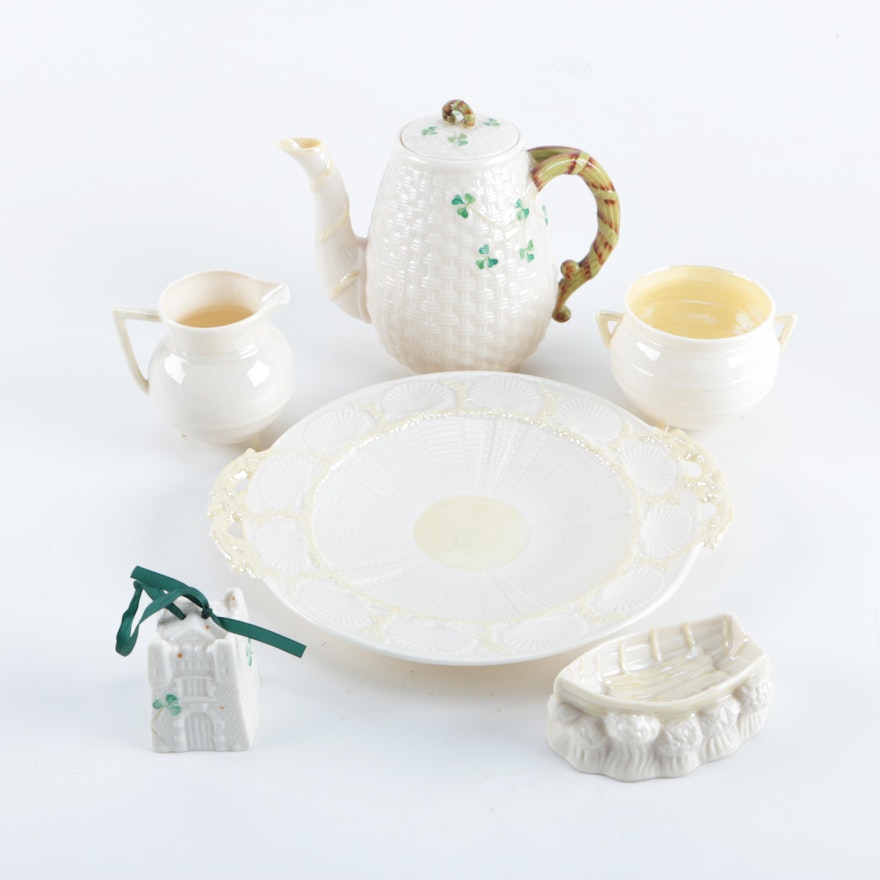 Selection of Belleek Porcelain Décor