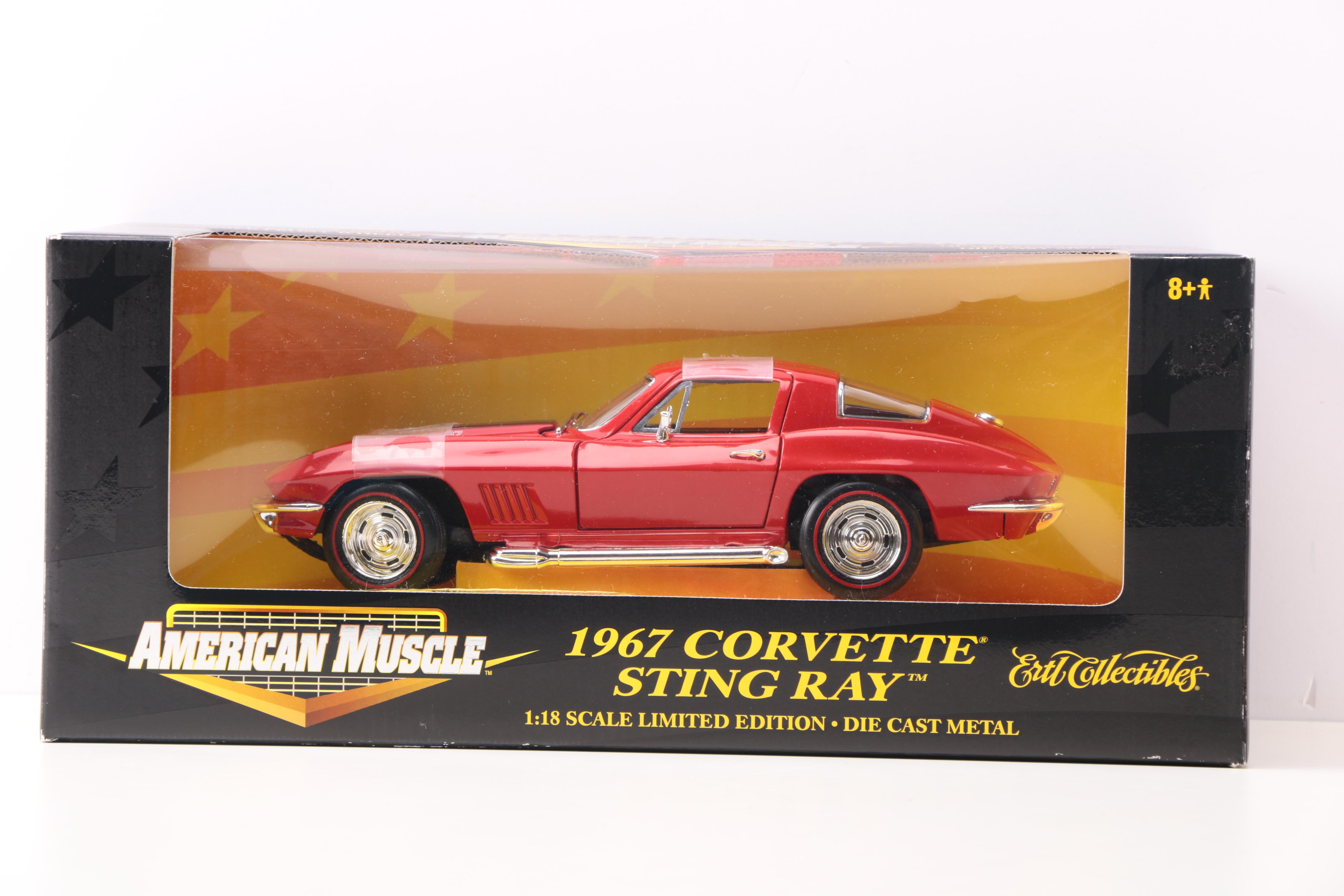 American Muscle ERTL Corvette Die Cast Cars