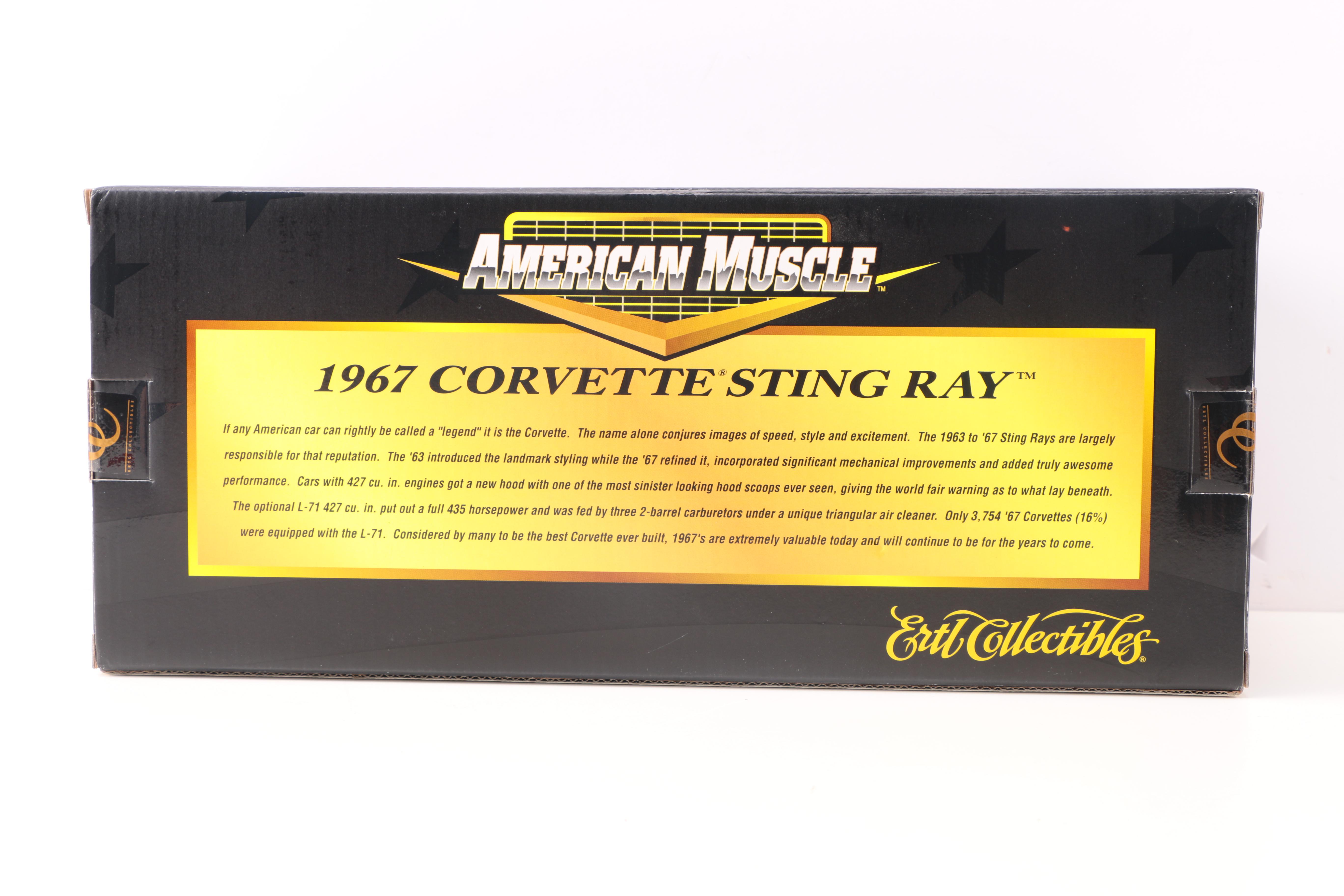 American Muscle ERTL Corvette Die Cast Cars