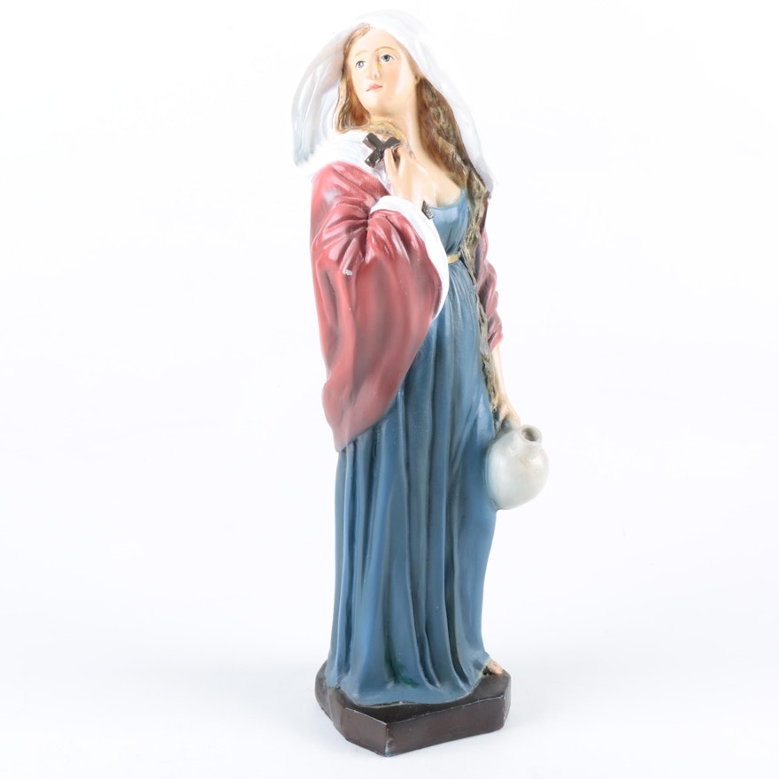 Peruvian Figurine of Saint Mary Magdalene
