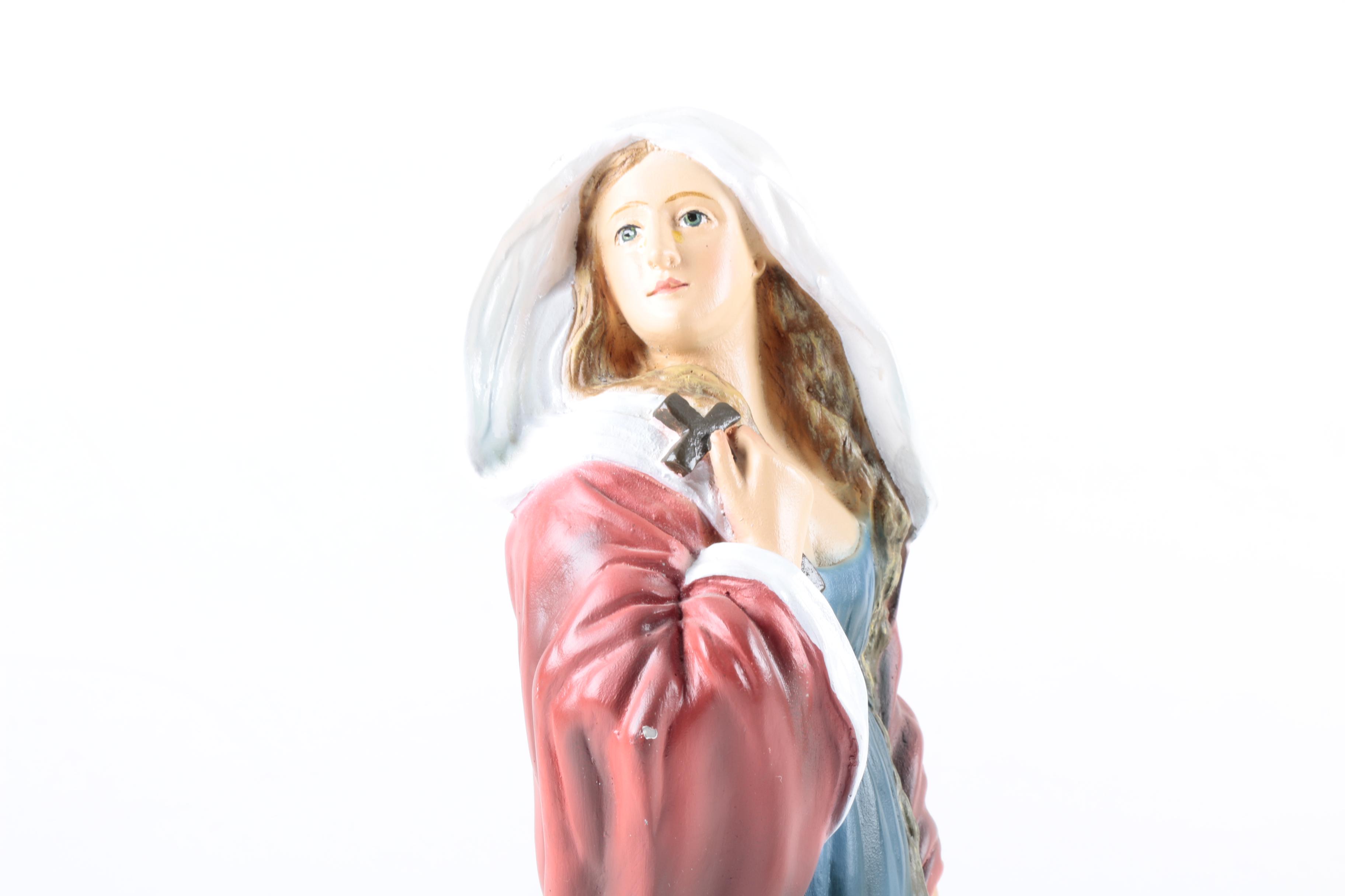Peruvian Figurine of Saint Mary Magdalene