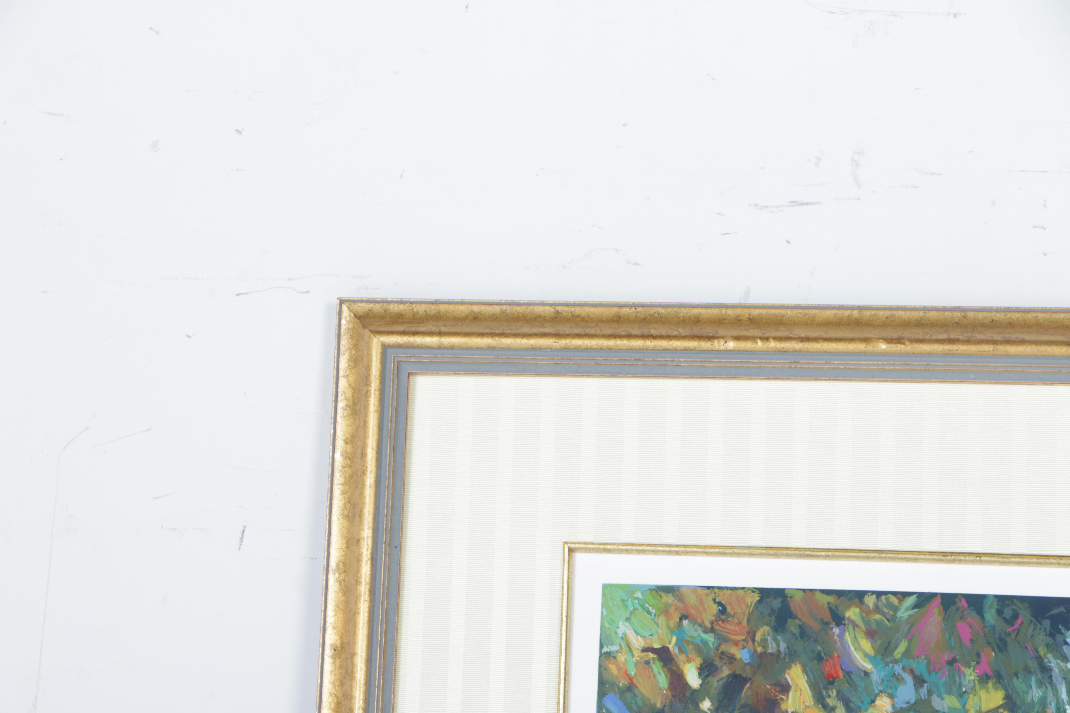 Henri Plisson Limited Edition Serigraph "Inside The Greenhouse"