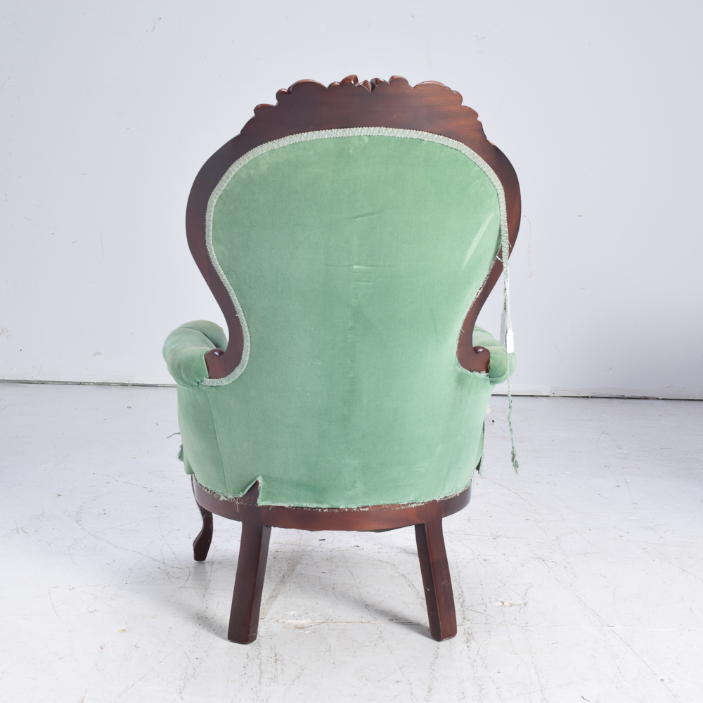 Vintage Victorian Style Upholstered Chairs