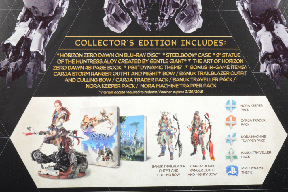 Horizon Zero Dawn Unopened PS4 Collector's Edition