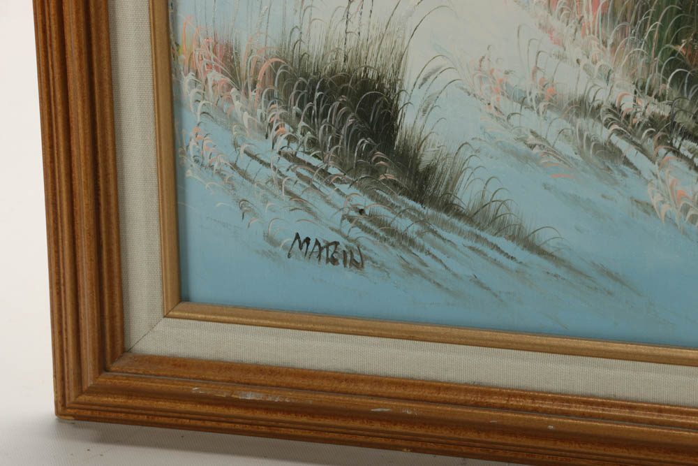 Marin Original Oil Painting on Canvas