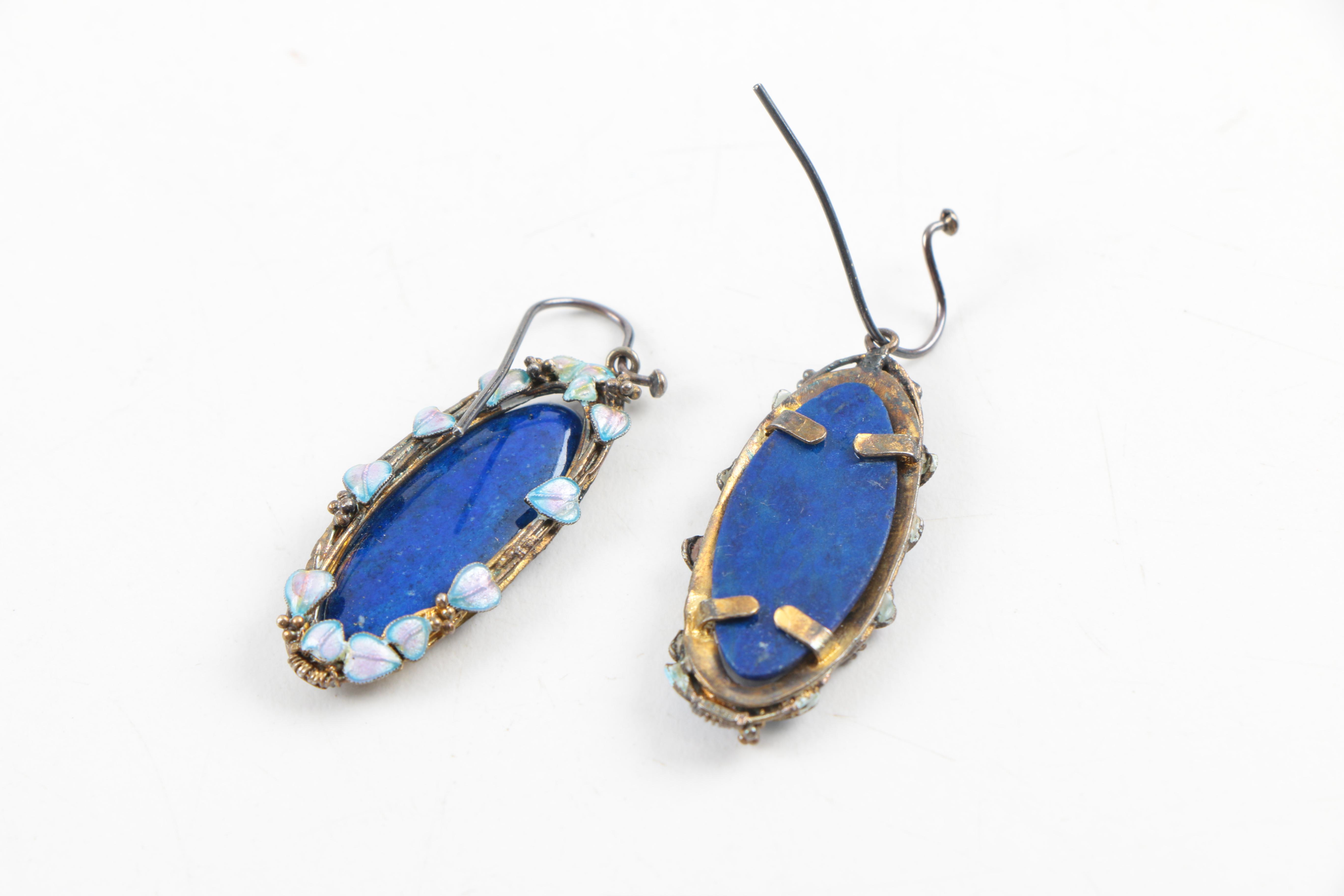 Sterling Silver Jewelry Including a Turquoise Bracelet