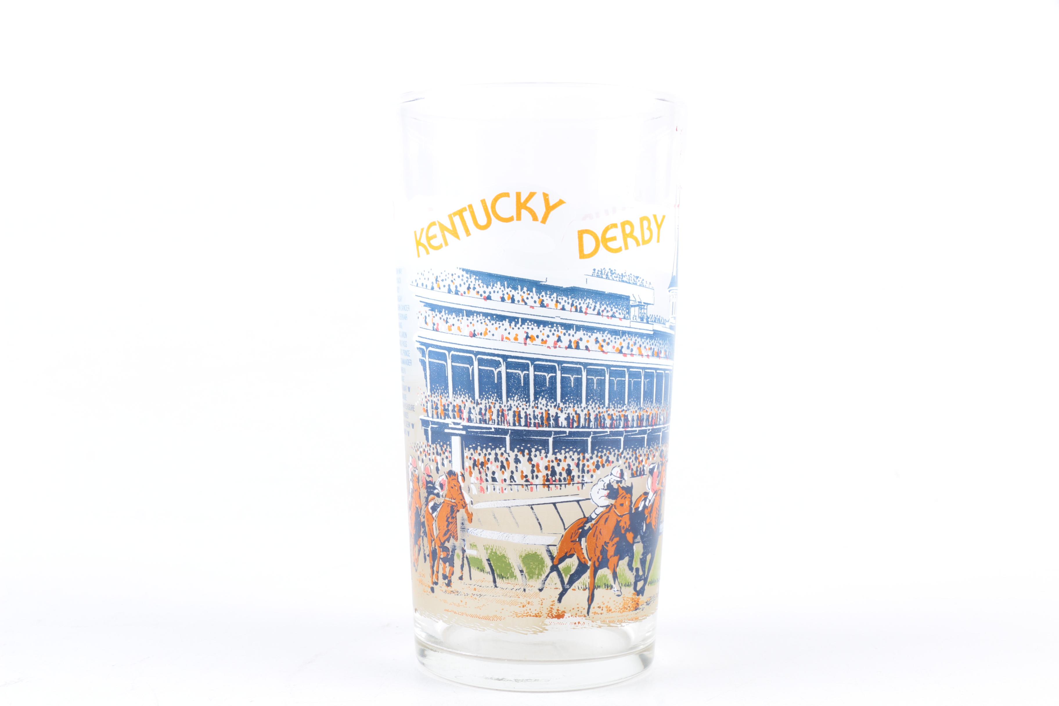 1979 Commemorative Triple Crown Glasses