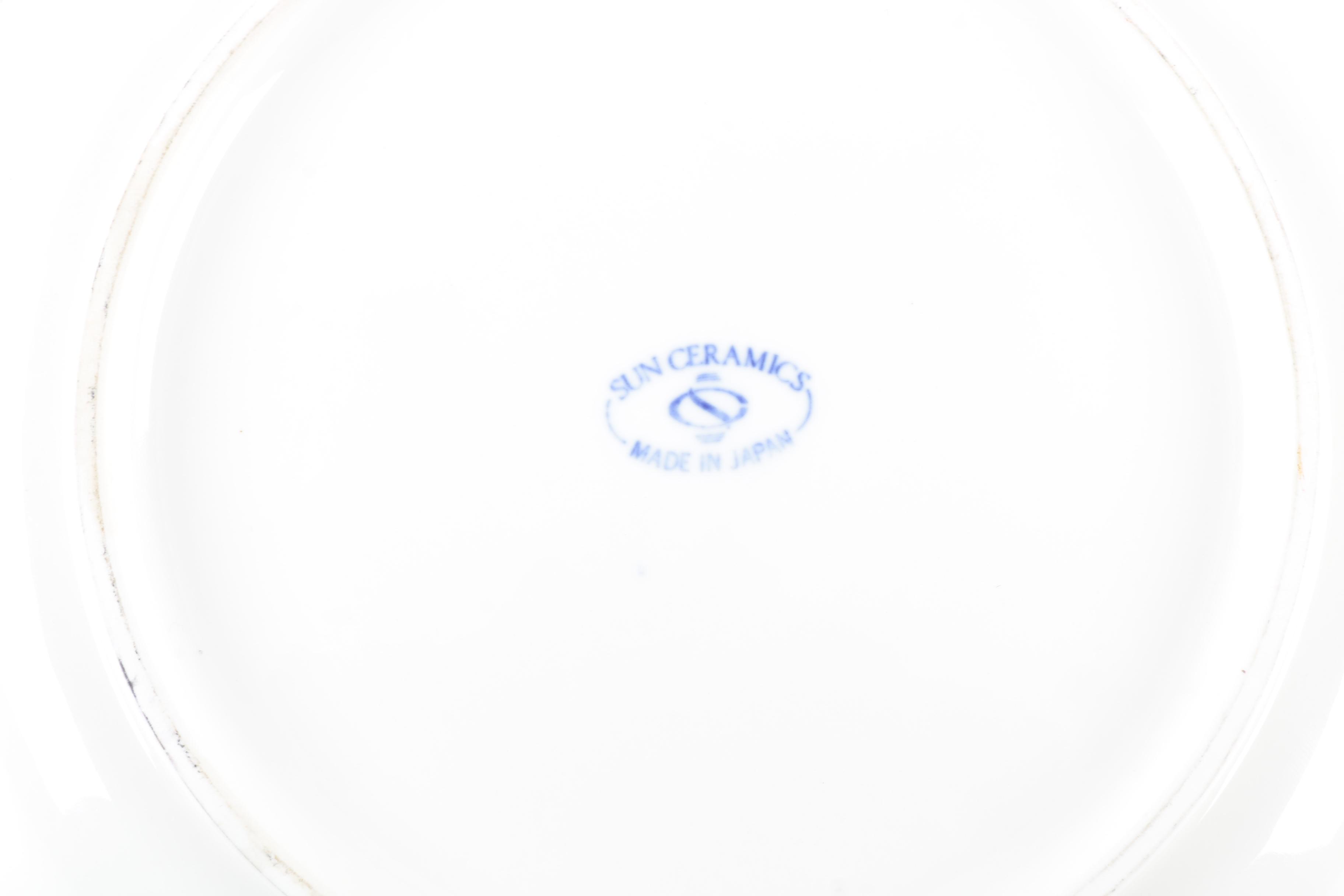 Koi Fish Motif Ceramic Bowl