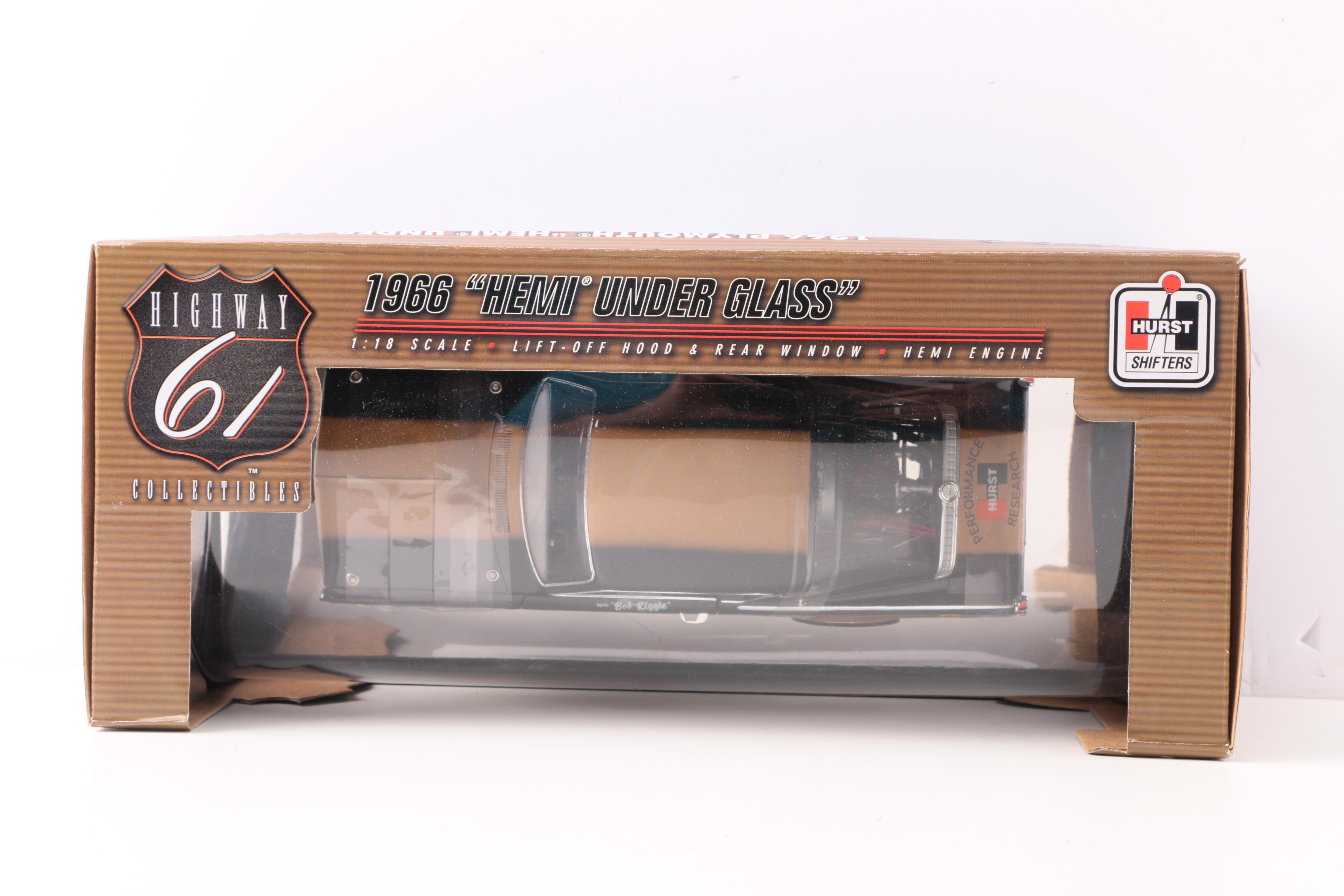 Pair of Highway 61 Collectibles Die Cast Metal Cars