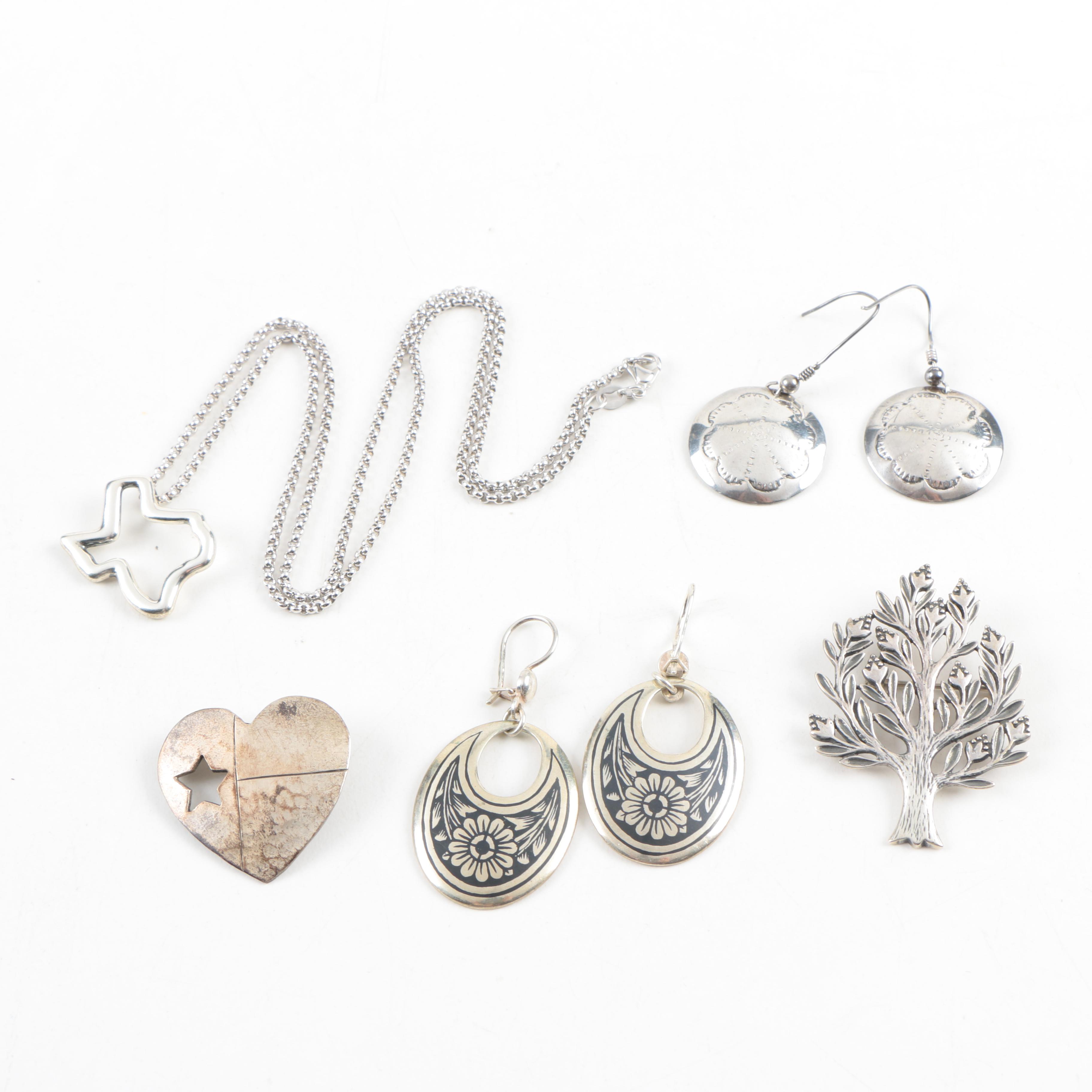 Sterling Silver Jewelry Including James Avery