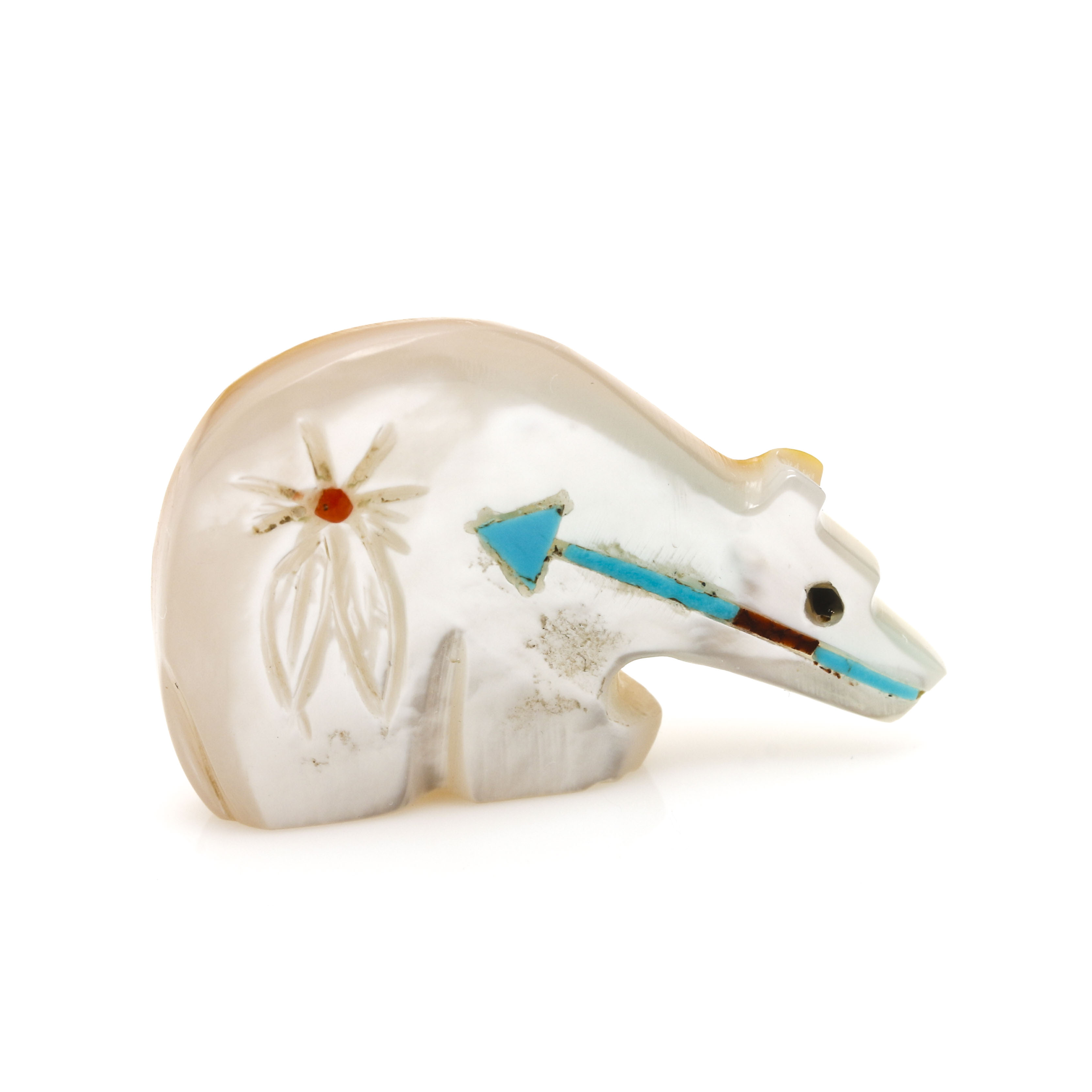 Sterling Silver and Silver Tone Gemstone Jewelry Featuring Animal Fetishes