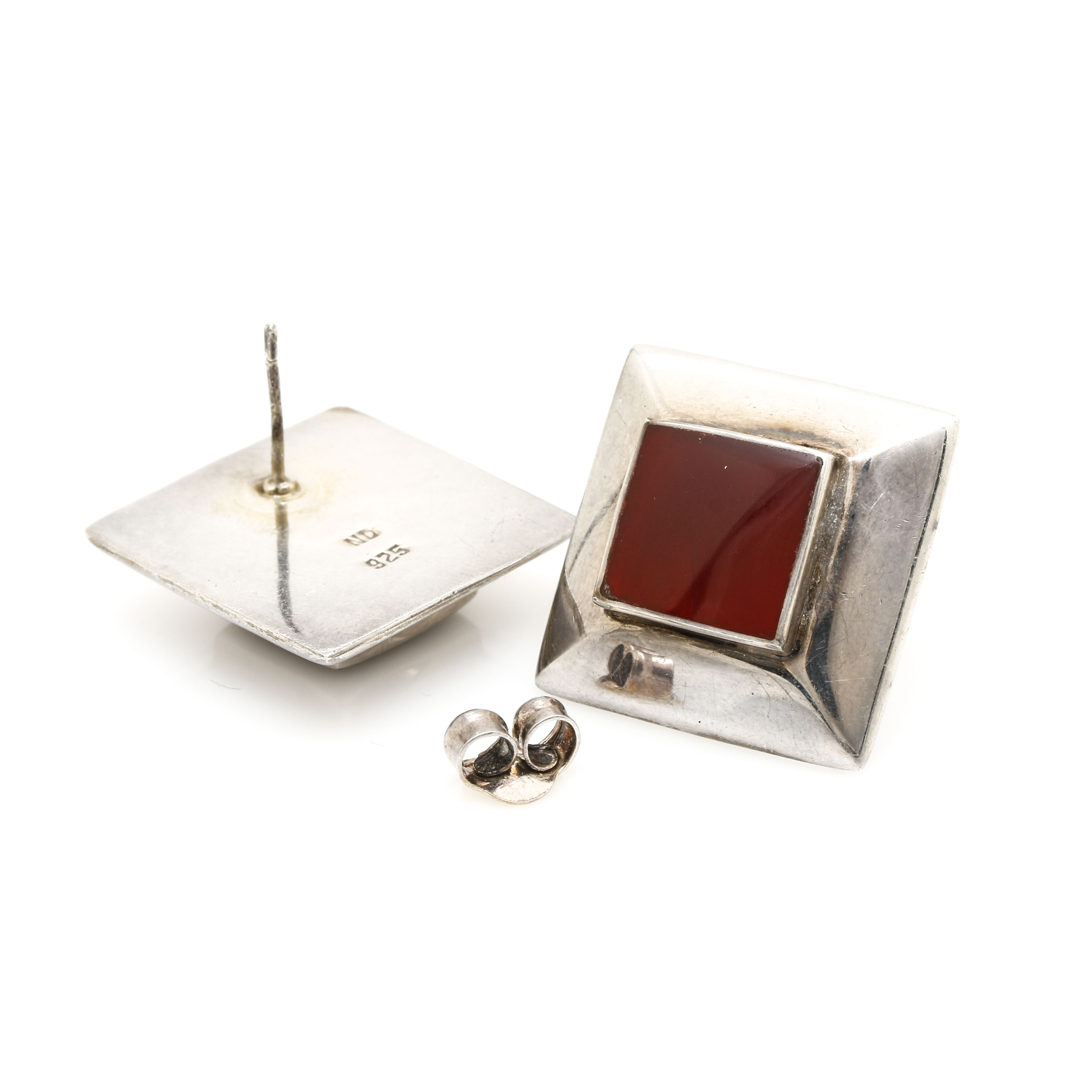 Sterling Silver and Silver Tone Gemstone Jewelry Featuring Animal Fetishes