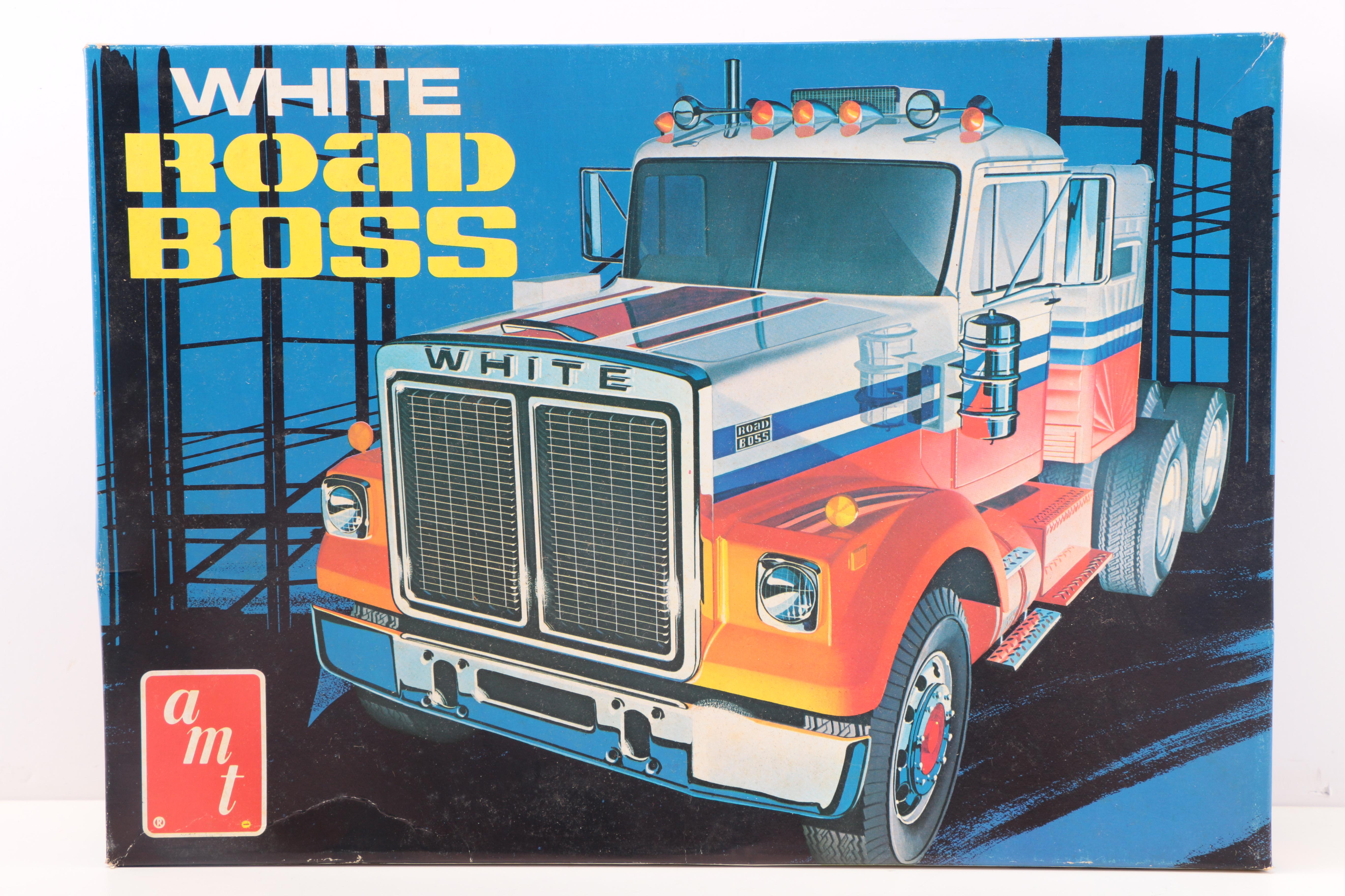 Vintage Semi-Truck Tractor Model Kits