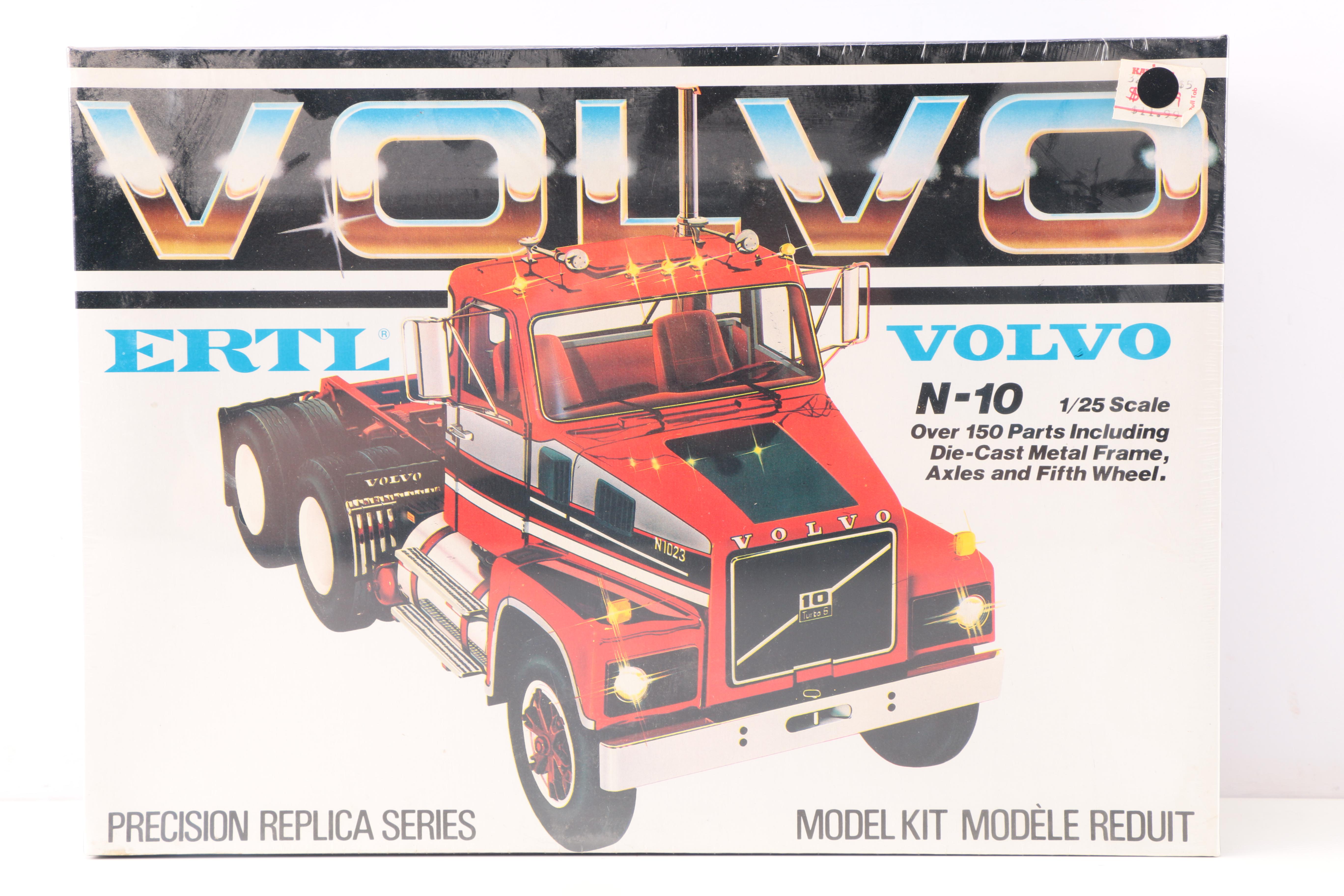 Vintage Semi-Truck Tractor Model Kits
