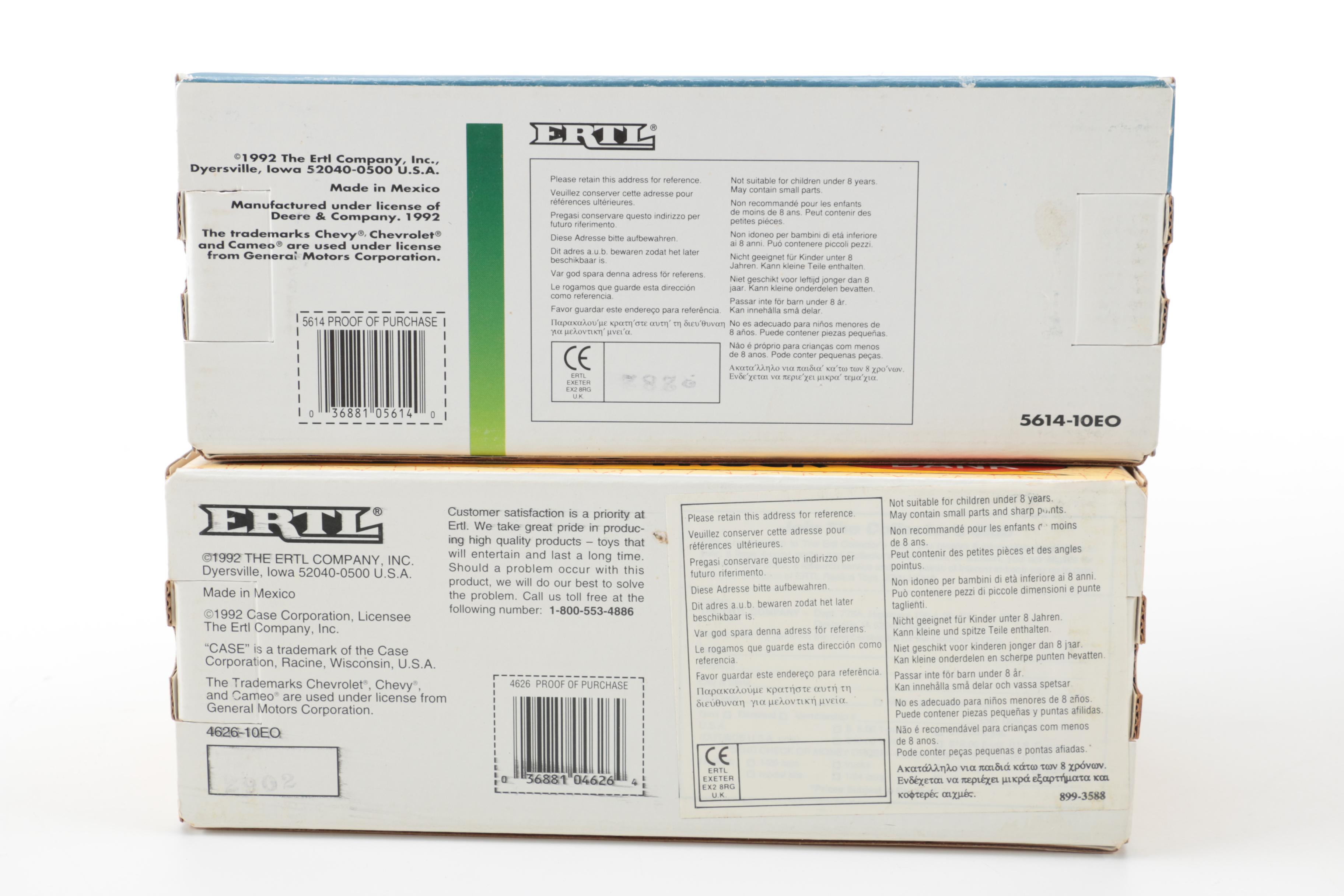 ERTL Die Cast 1950s Truck Banks