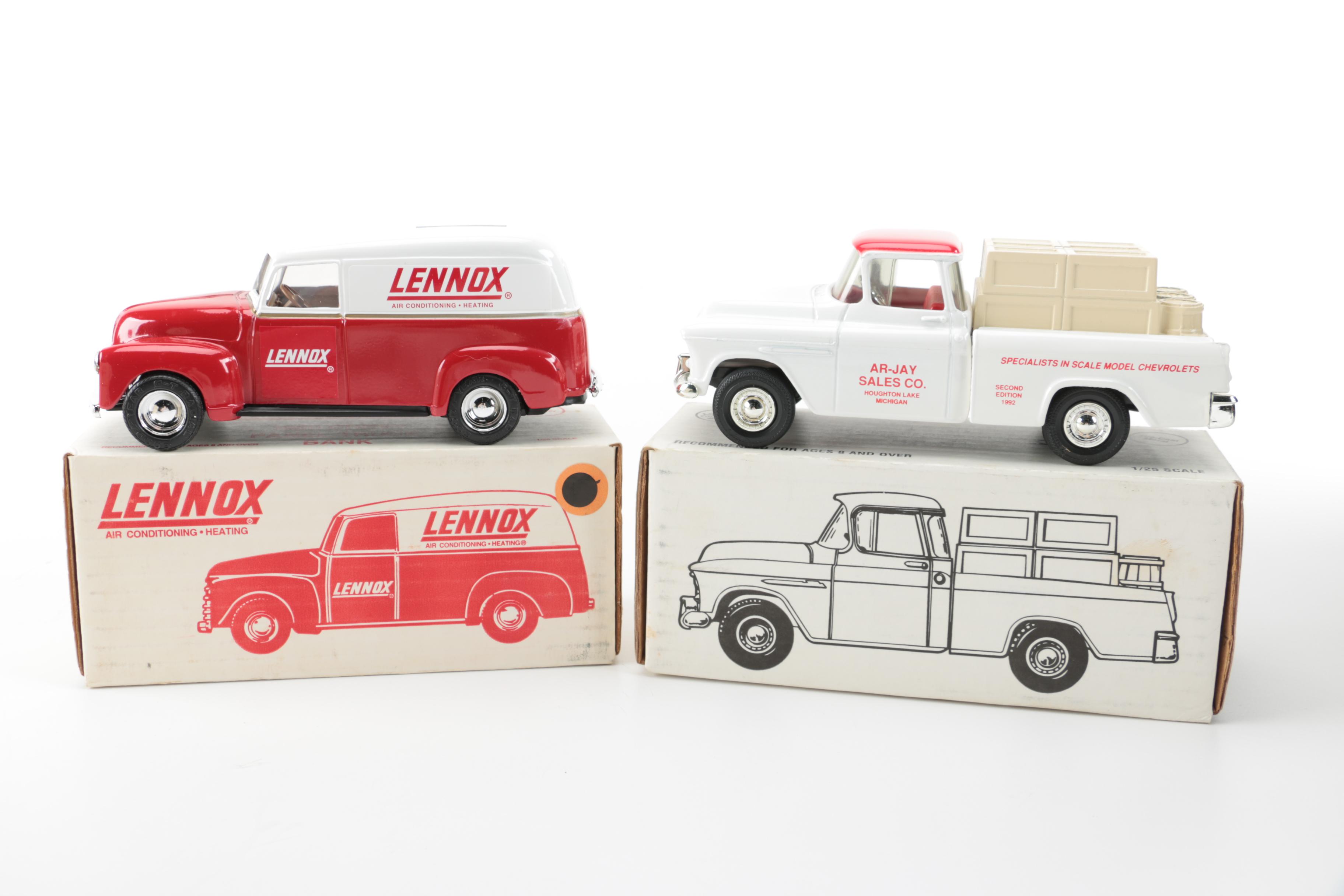 ERTL Die Cast 1950s Truck Banks