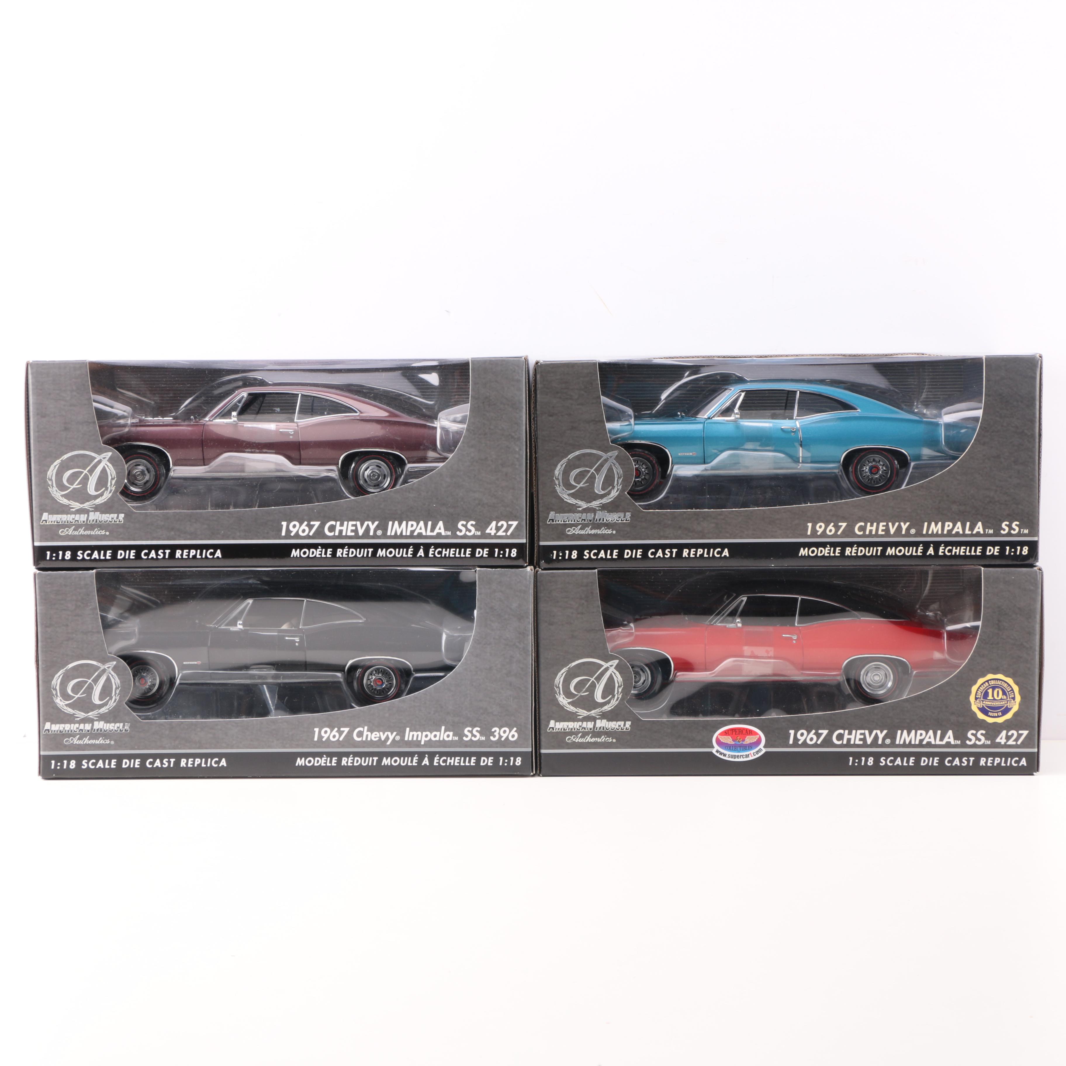 American Muscle 1967 Chevy Impala Die Cast Cars