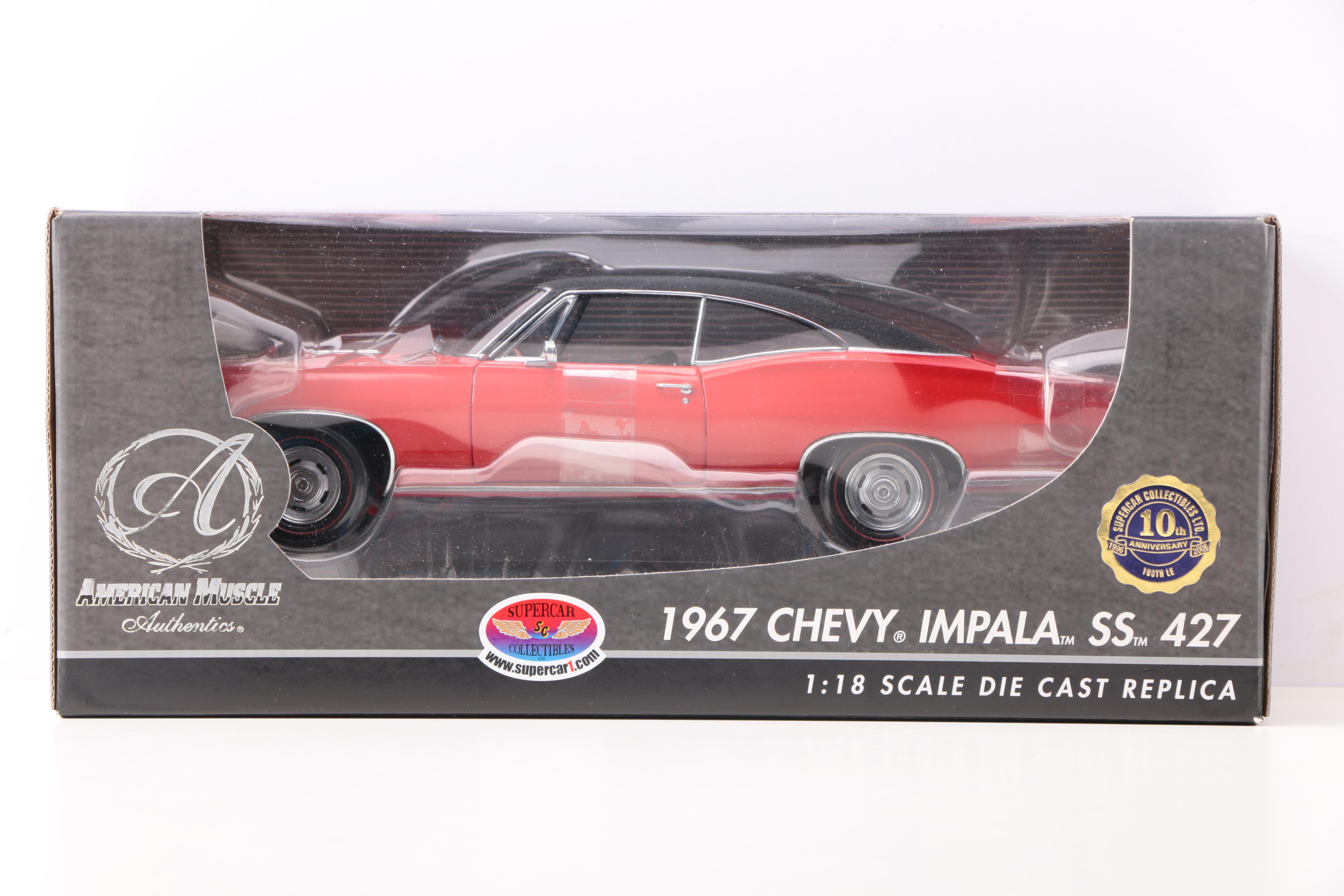 American Muscle 1967 Chevy Impala Die Cast Cars
