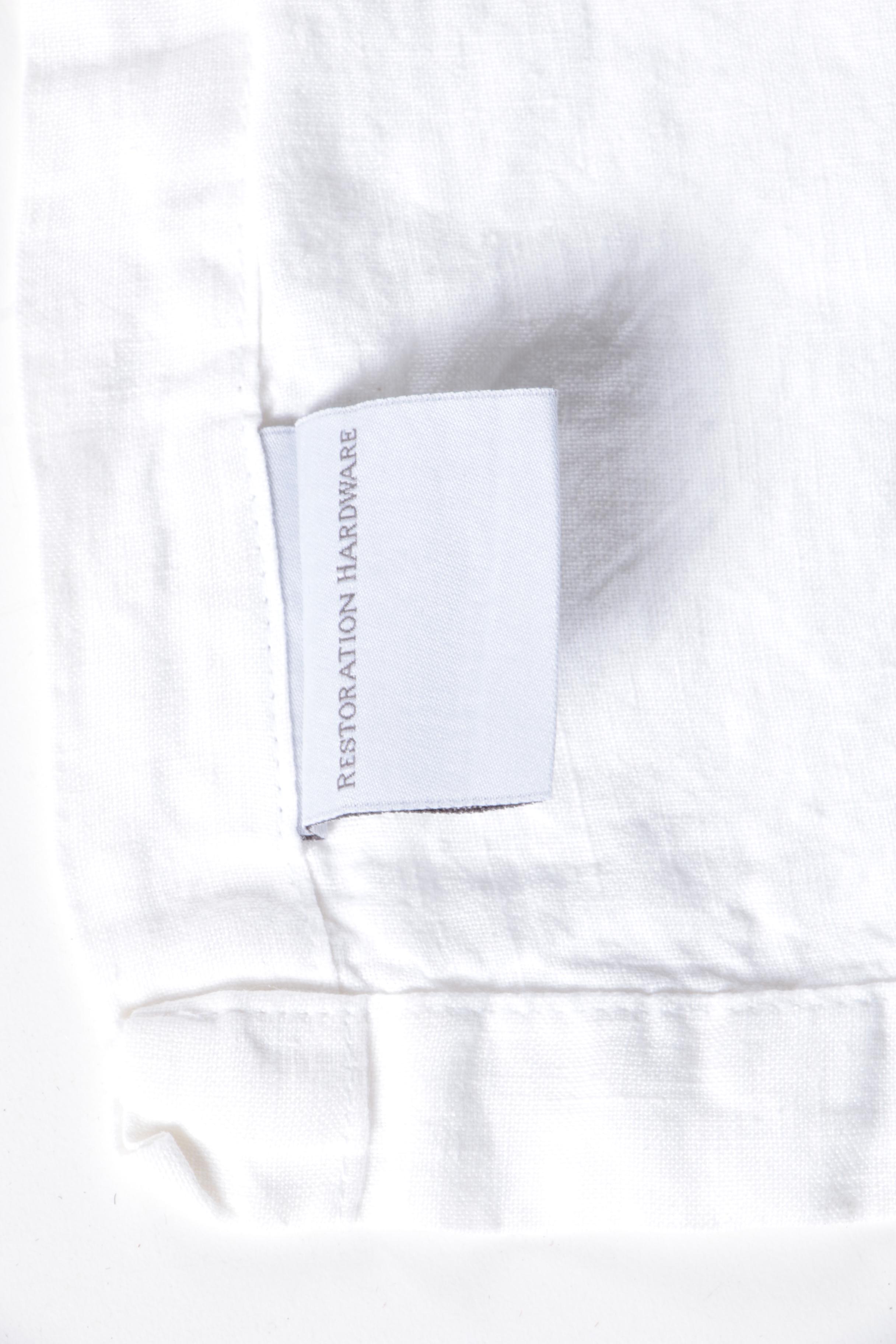 Restoration Hardware Belgian Linen Queen Sheet Set