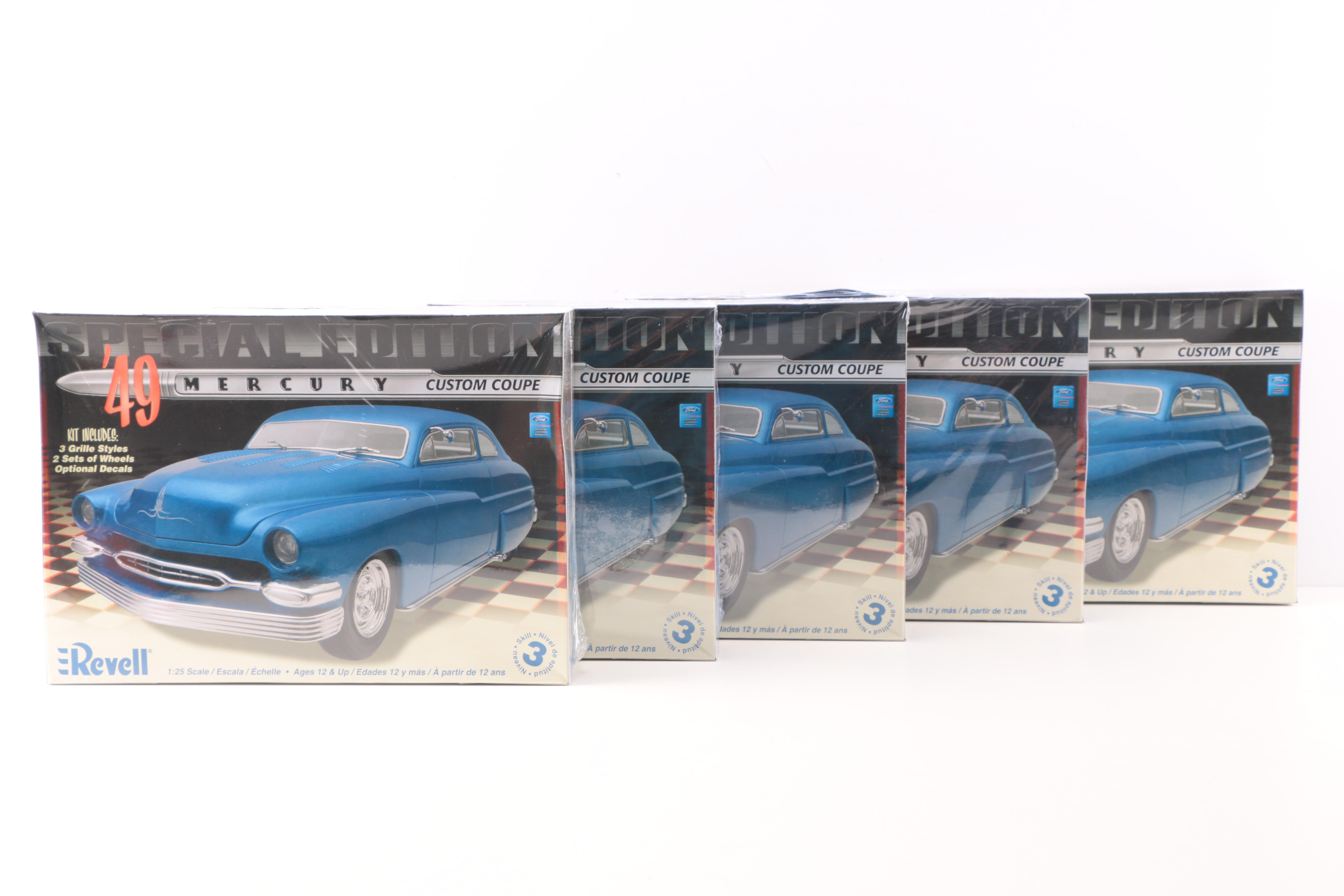 Factory Sealed 1949 Mercury Custom Coupe Model Kits by Revell