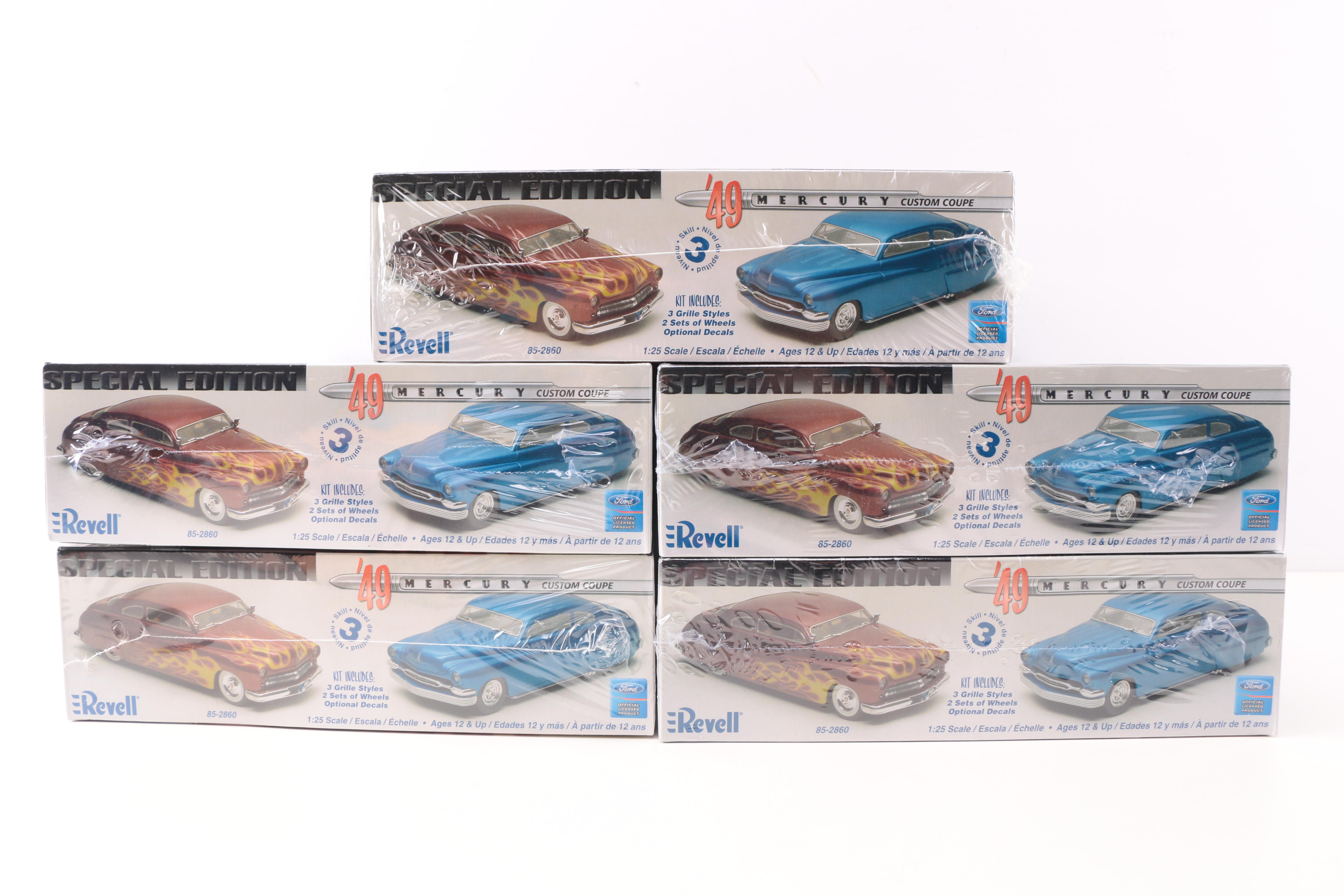 Factory Sealed 1949 Mercury Custom Coupe Model Kits by Revell