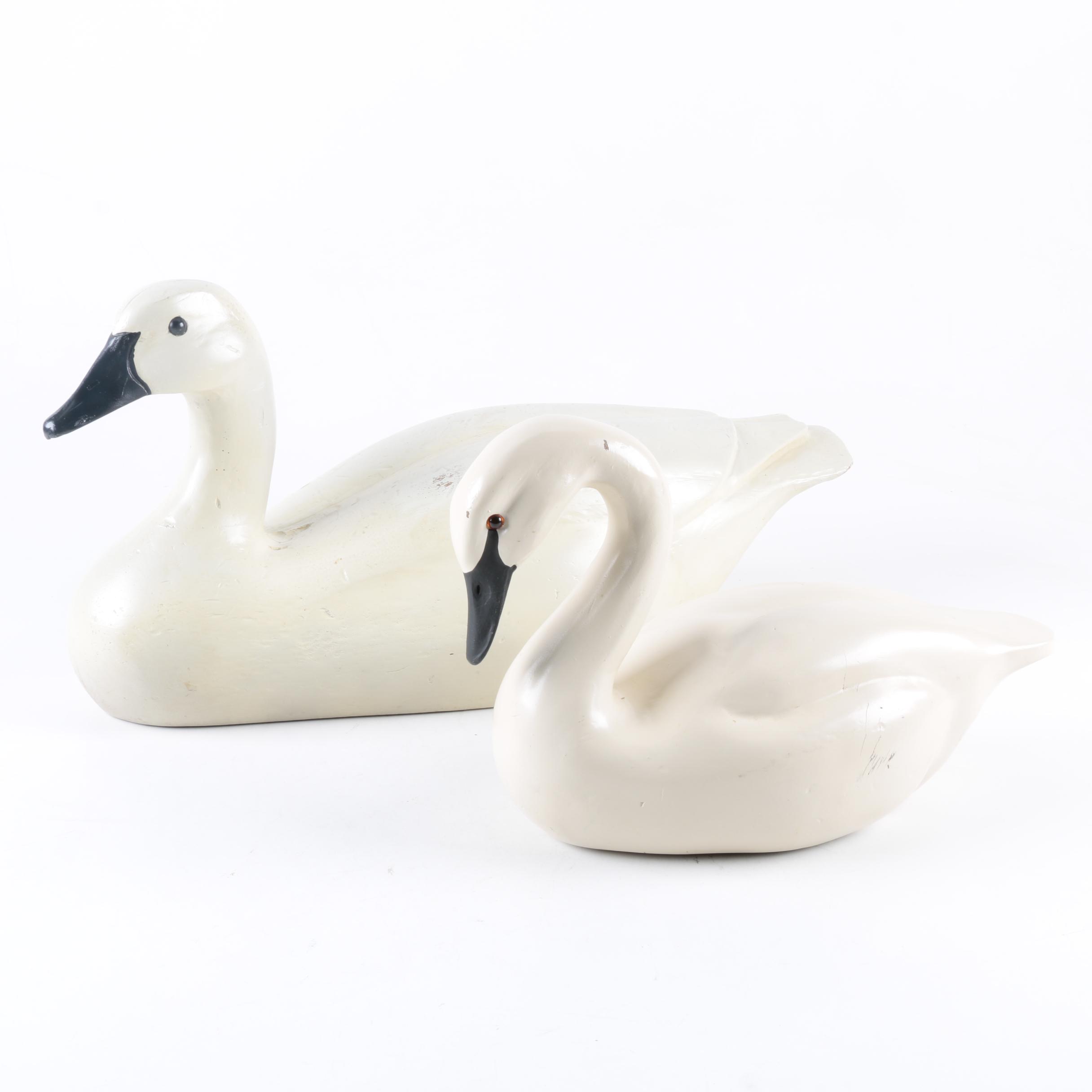 Swan Decoys