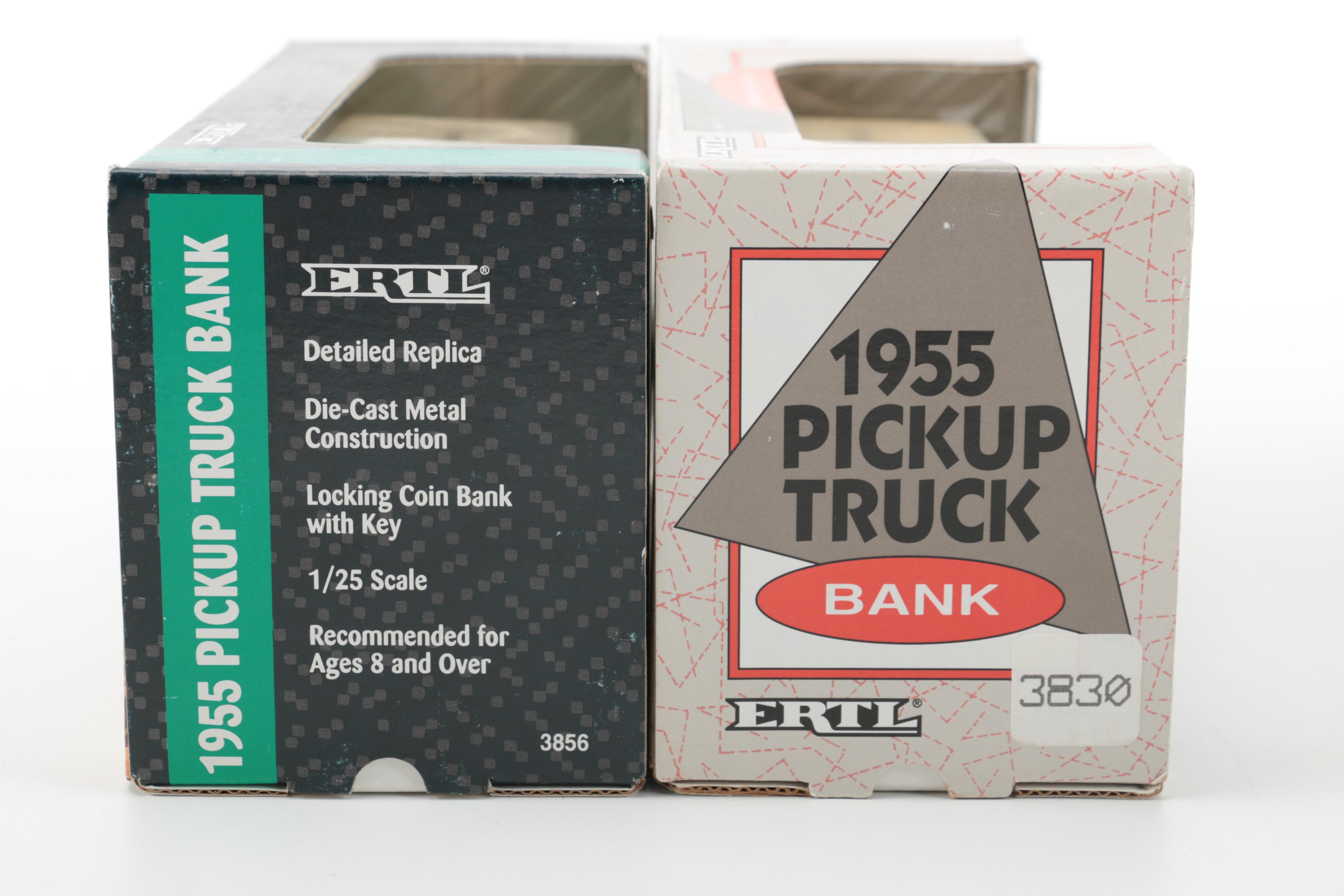 ERTL Die Cast 1950s Truck Banks