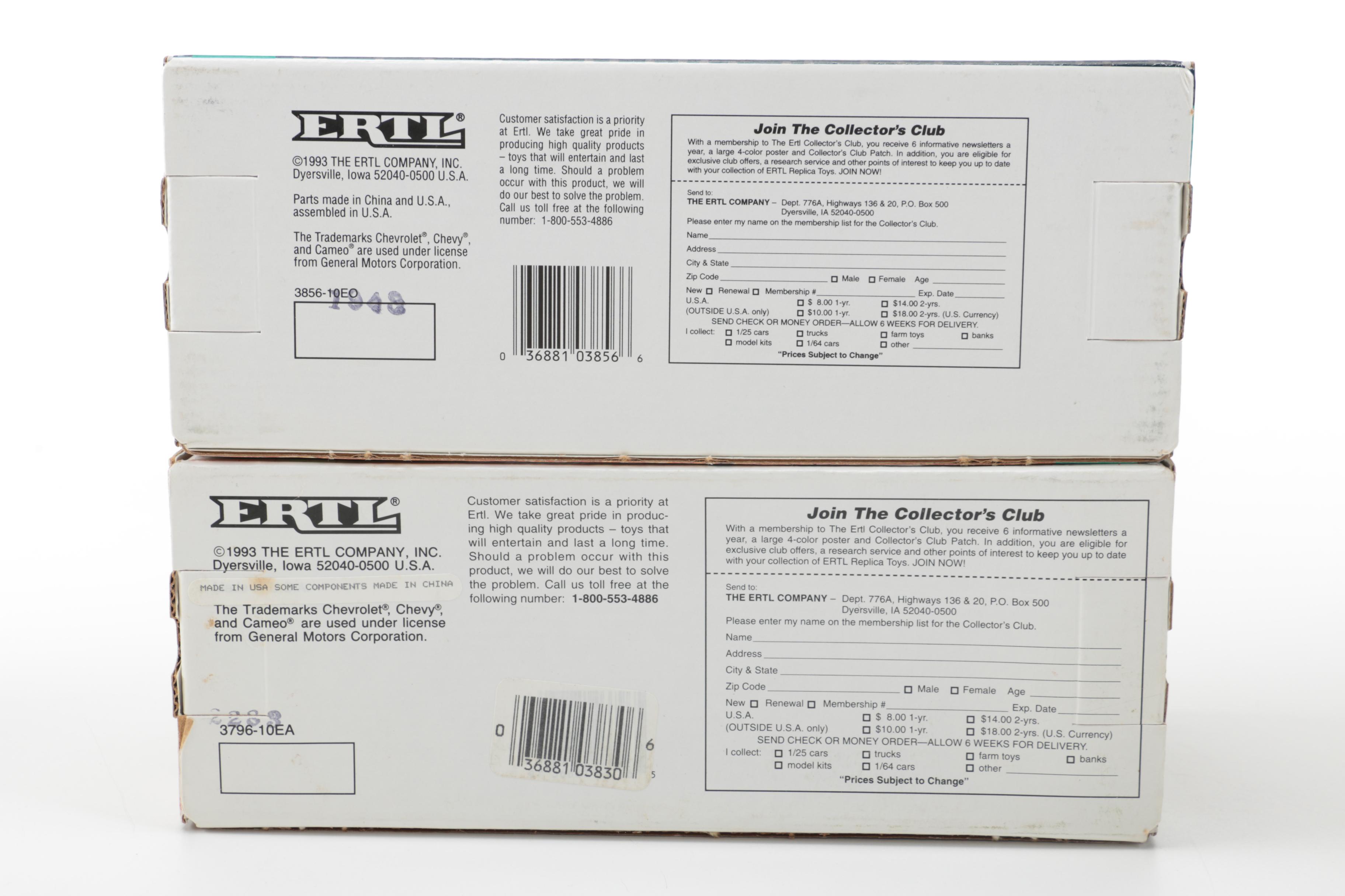 ERTL Die Cast 1950s Truck Banks