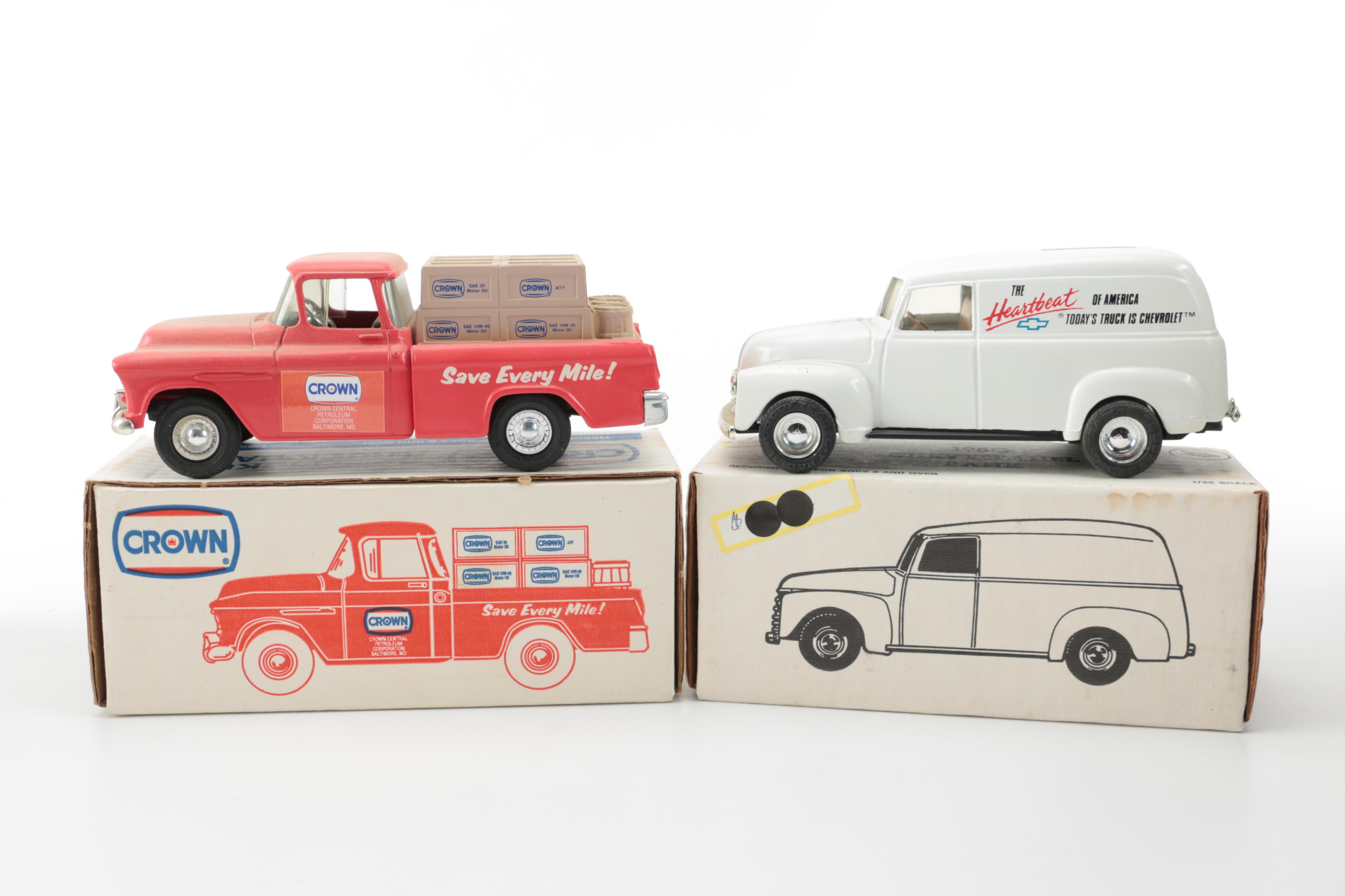 ERTL Die Cast 1950s Truck Banks
