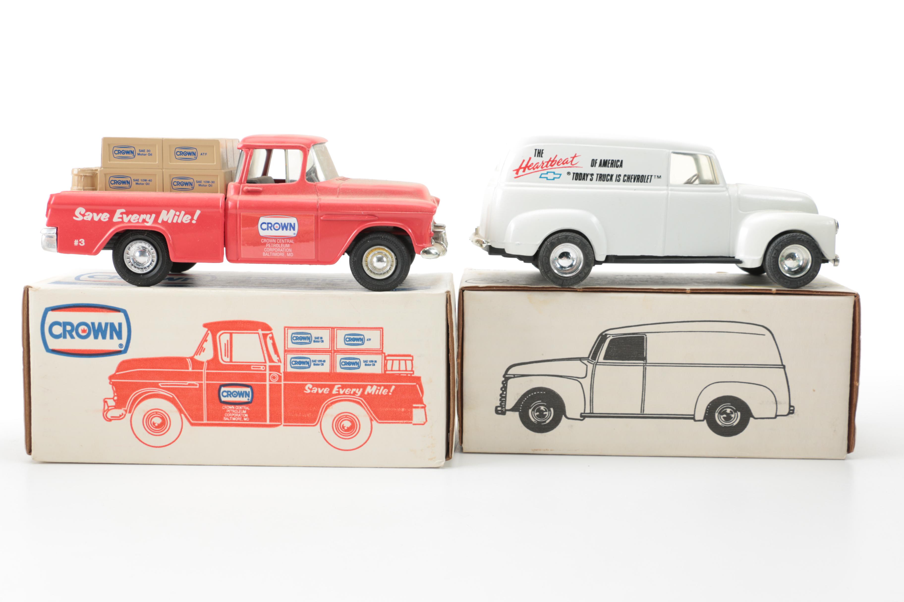 ERTL Die Cast 1950s Truck Banks