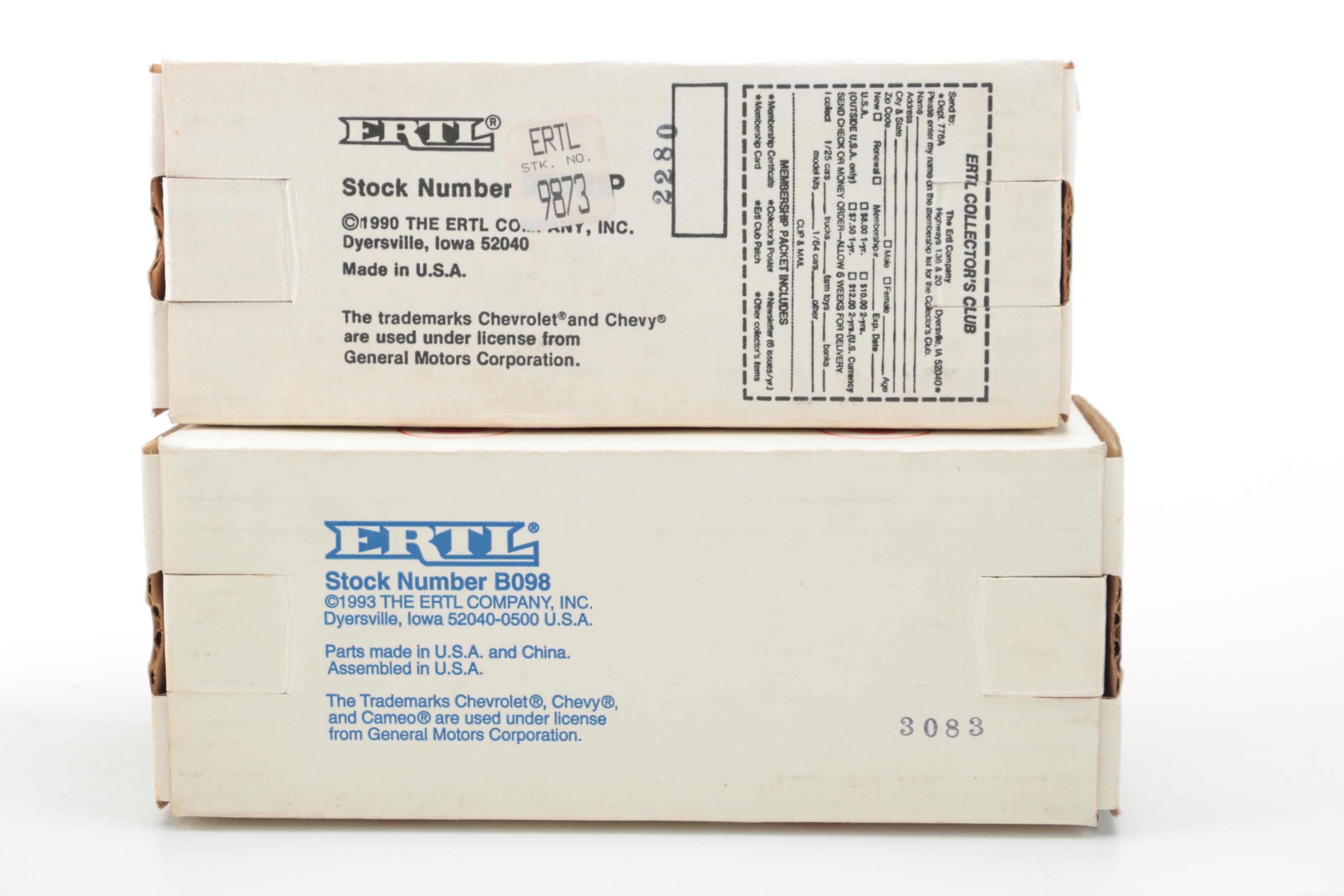 ERTL Die Cast 1950s Truck Banks