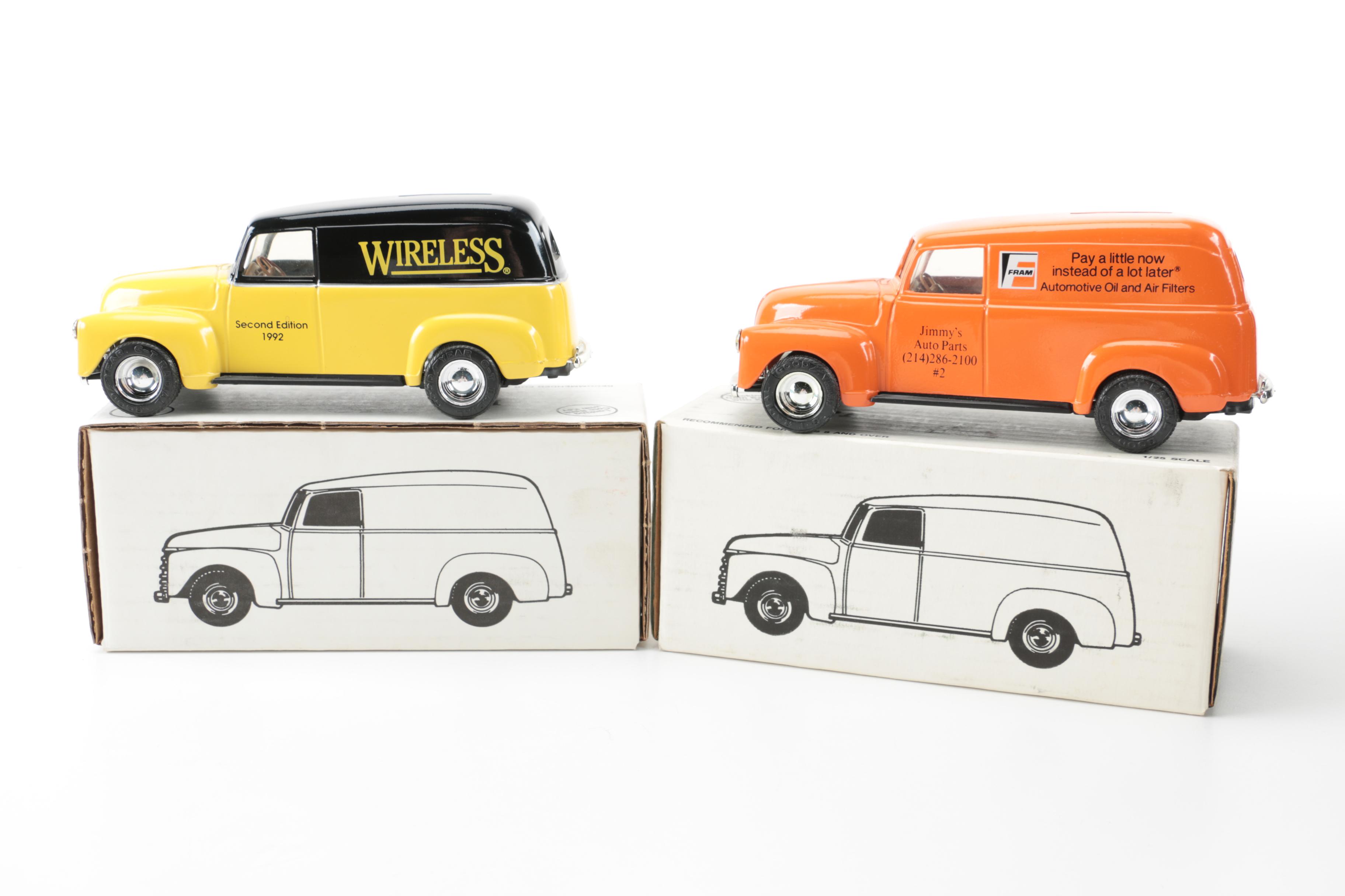 ERTL Die Cast 1950s Truck Banks